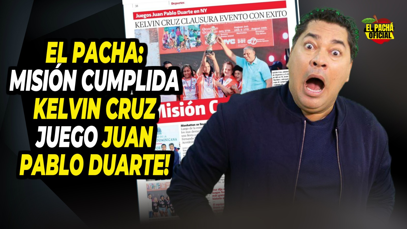 El Pacha: Misión Cumplida Juego Juan Pablo Duarte