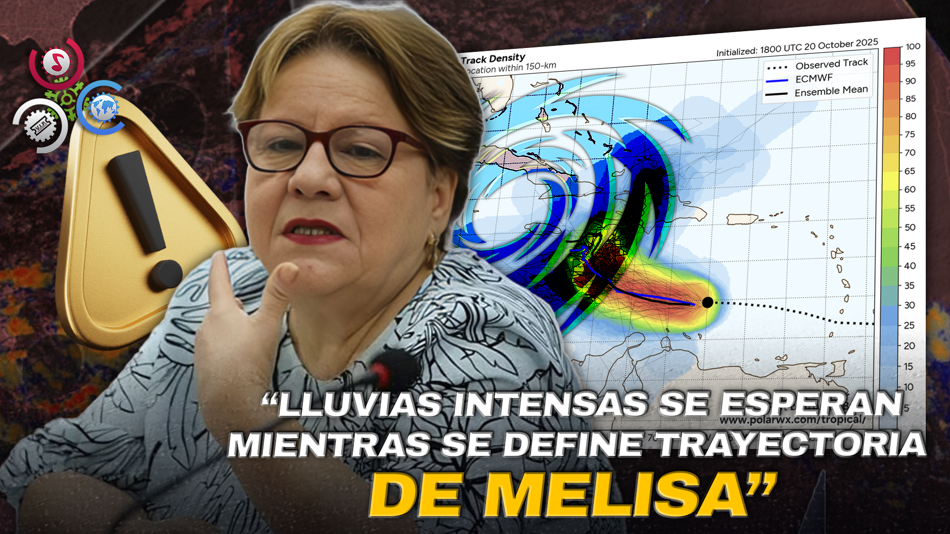 “Tormenta Tropical Melisa Podría Convertirse En CICLÓN”, Alerta Directora De Indomet