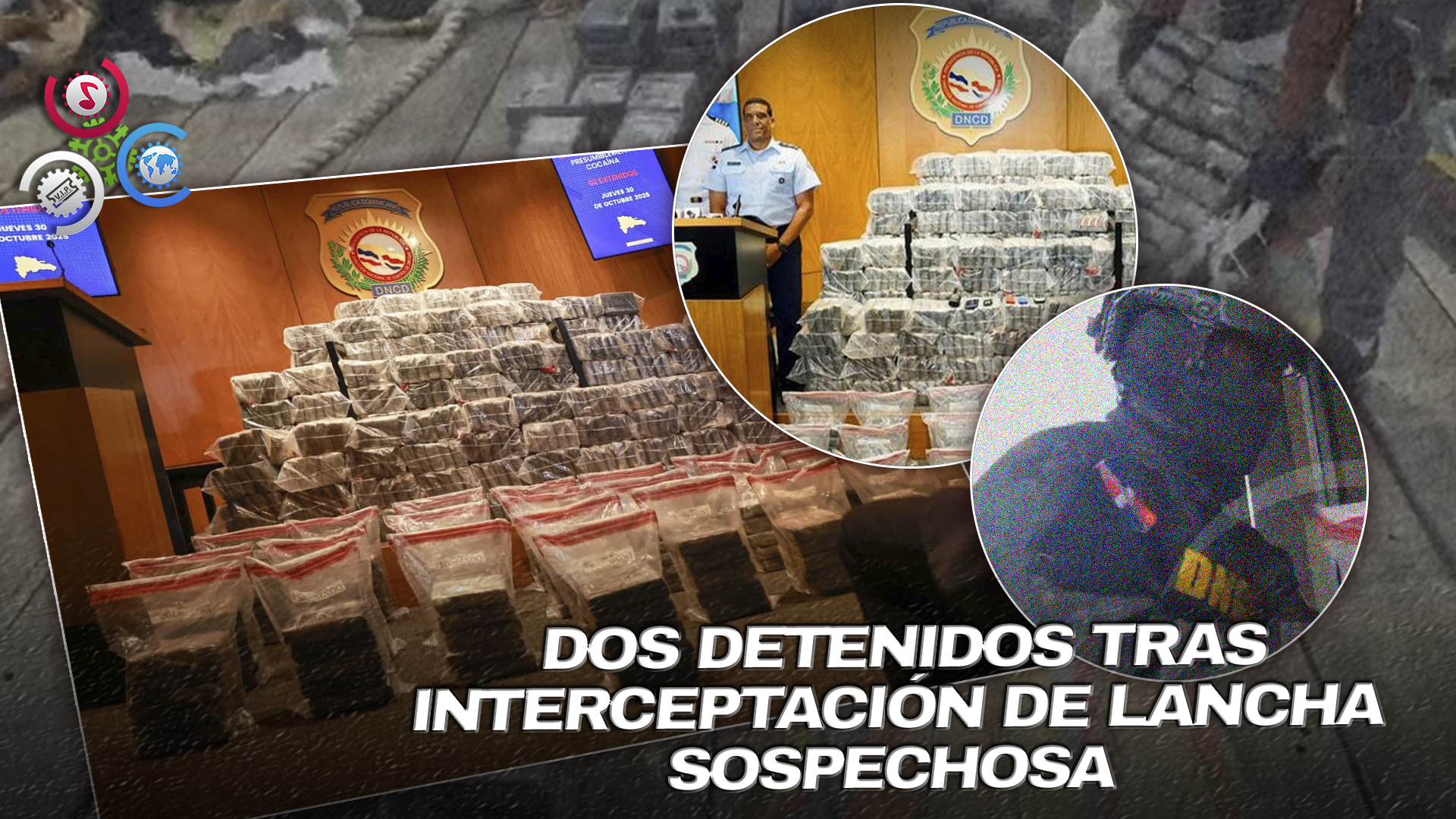 Autoridades Interceptan Lancha Con 650 Paquetes De Presunta Cocaína En Baní