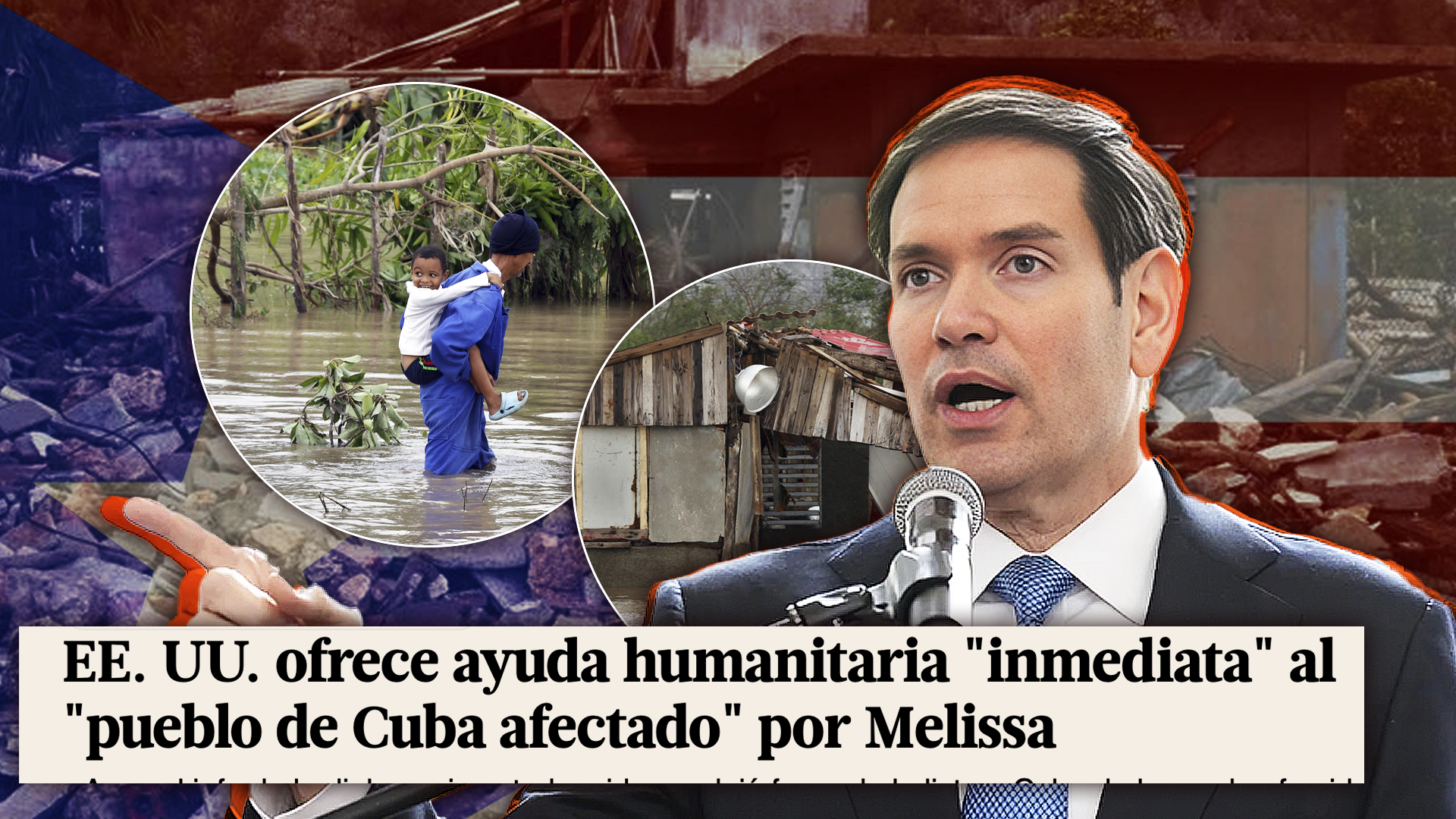 Estados Unidos Ofrece Ayuda Humanitaria Inmediata A Cuba Tras El Paso Del Huracán Melissa