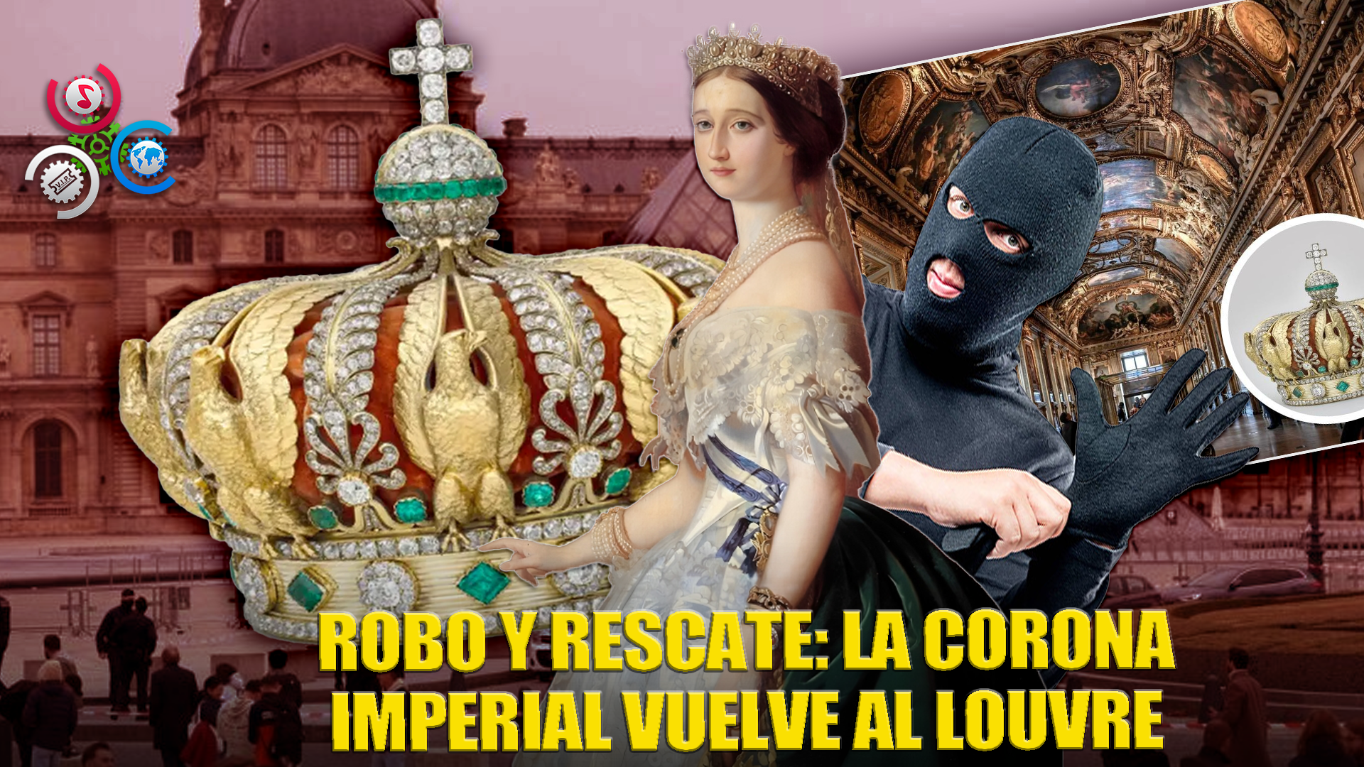 La Corona De La Emperatriz Eugenia Regresa Al Louvre Tras Audaz Robo