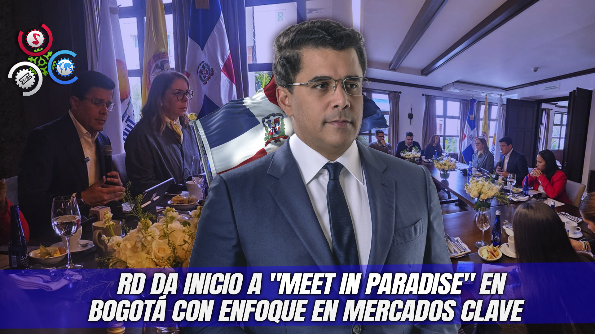 David Collado Inicia En Colombia El Evento “Meet In Paradise” Con La Prensa Internacional