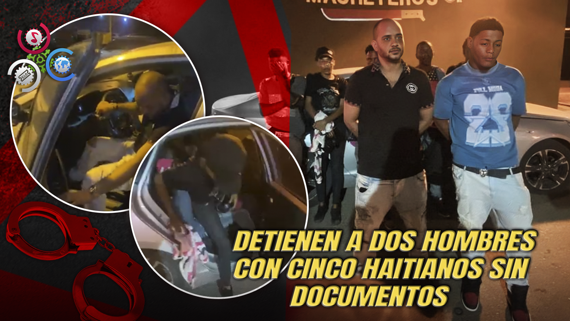 Dominicanos Apresados En Mao Por Transportar A Cinco Haitianos En Situación Irregular