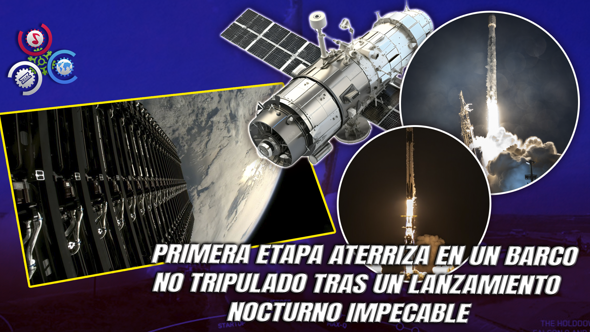 SpaceX Completa Otro Aterrizaje: Falcon 9 Lanza Con éxito 28 Nuevos Satélites Starlink Desde California