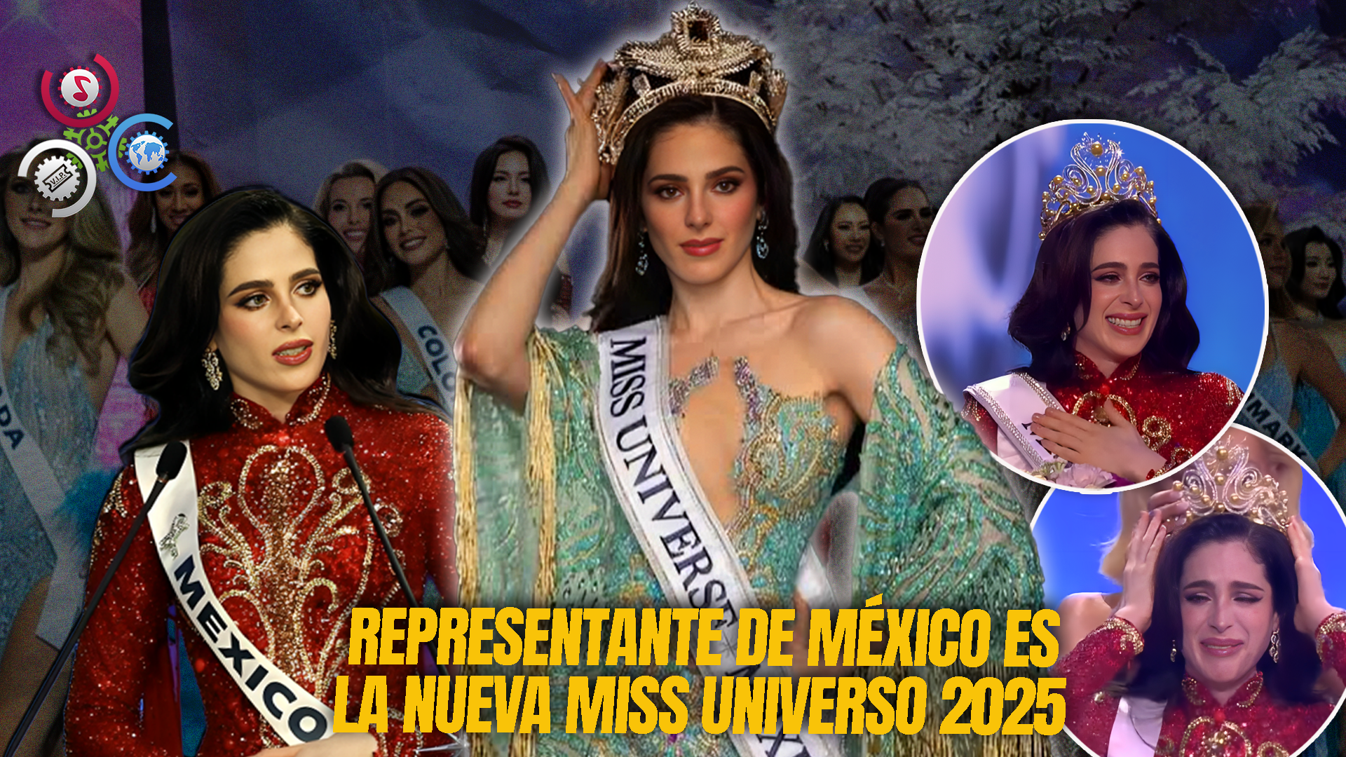 Fátima Bosch, Representante De México, Se Corona Como La Nueva Miss Universo 2025