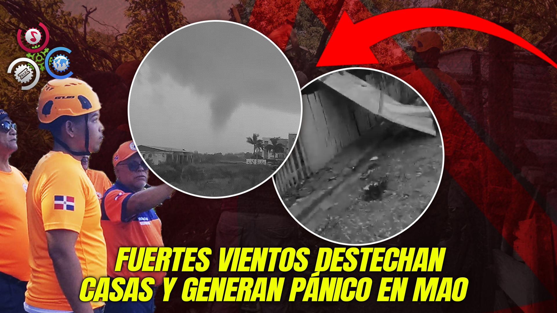 Fenómeno Similar A Un Tornado Deja Más De 45 Viviendas Afectadas En Mao Y Causa Daños En Plantaciones Agrícolas