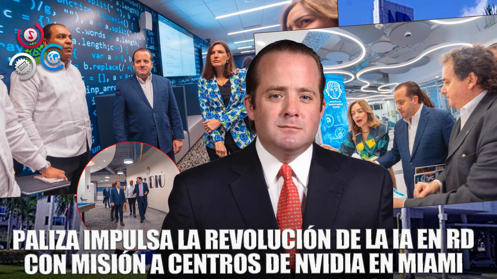 Paliza Encabeza Misión En Visita Oficial A Centros De Excelencia De Inteligencia Artificial De NVIDIA En Miami