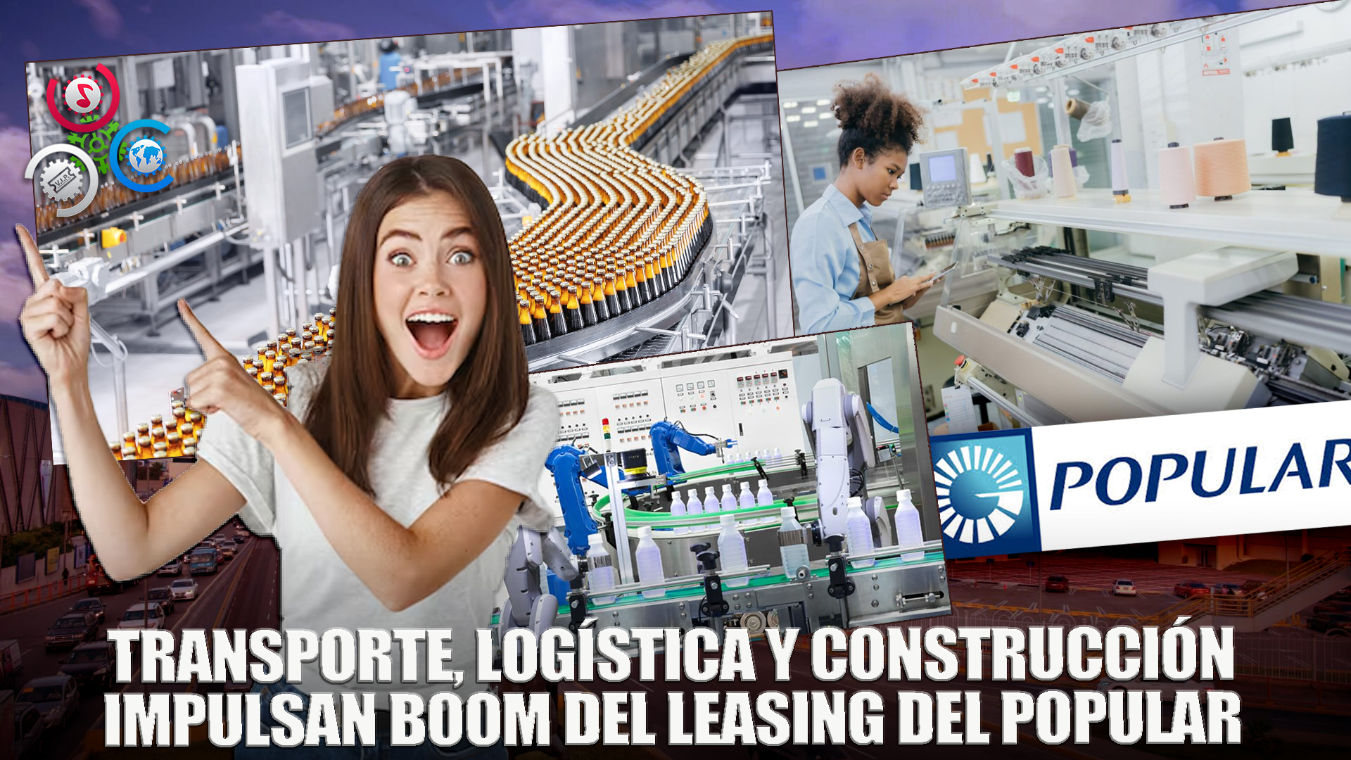 Popular Triplica Cartera De Leasing, Con Transporte, Logística Y Construcción Liderando Los Contrato
