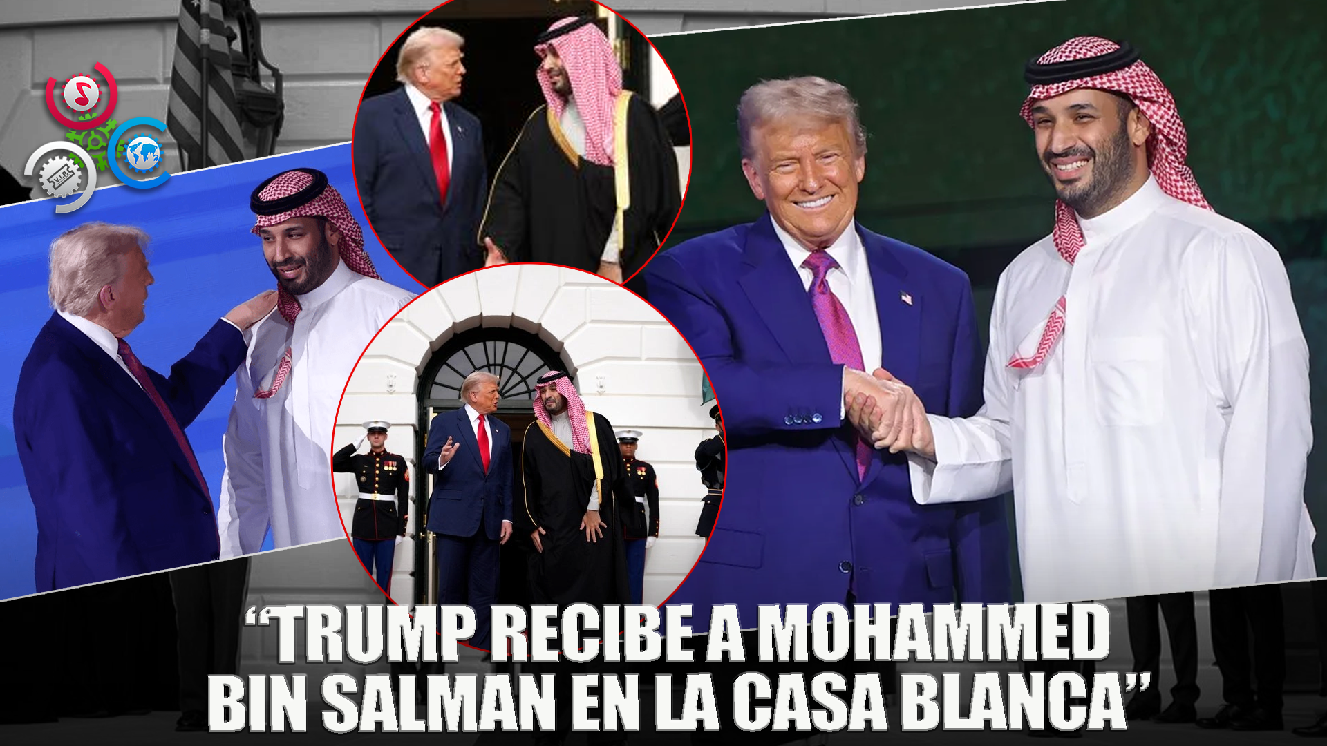 Trump Recibe Al Príncipe De Arabia Saudita Mohammed Bin Salman En La Casa Blanca