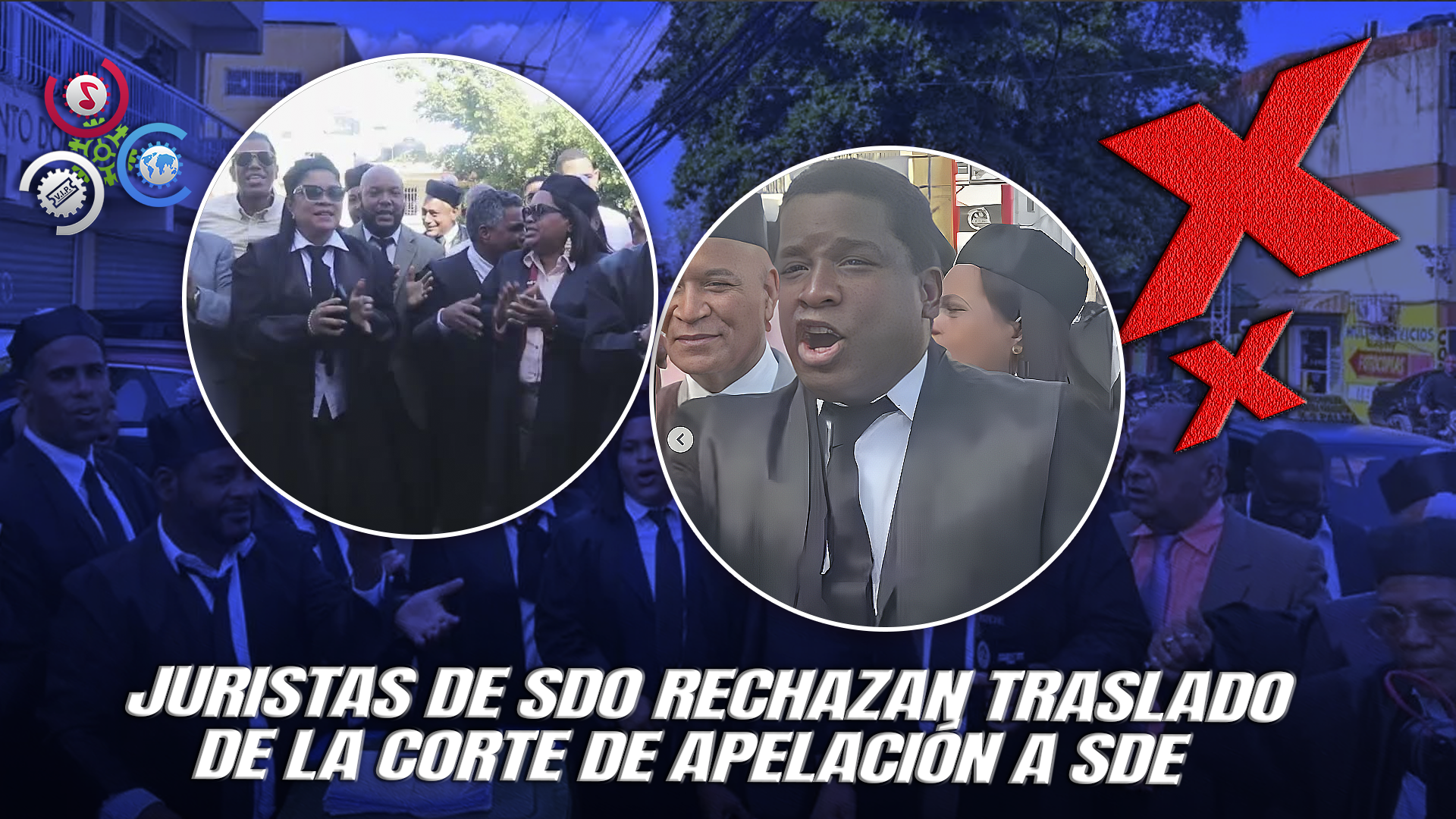 Abogados De SDO Protestan Contra Traslado De Corte De Apelación A Santo Domingo Este