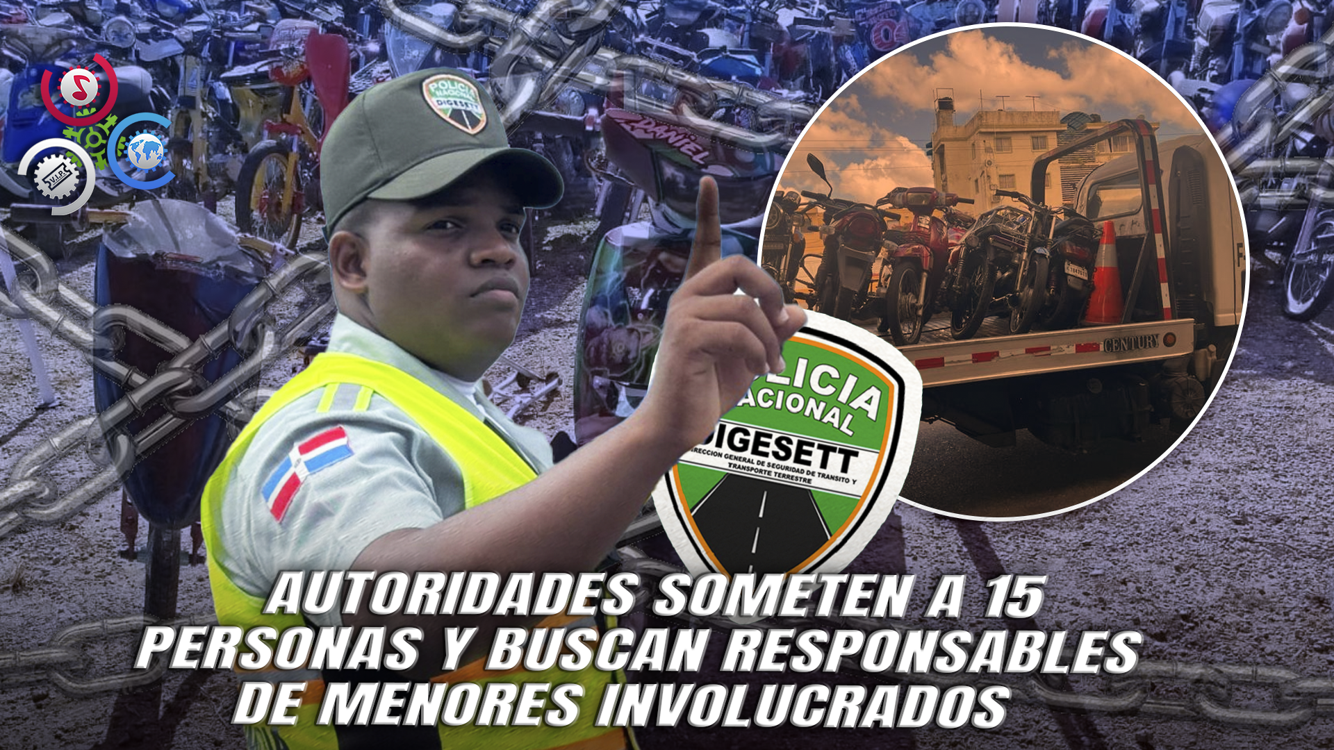 Digesett Retiene 557 Motocicletas Usadas En Carreras Ilegales Durante Operativos A Nivel Nacional