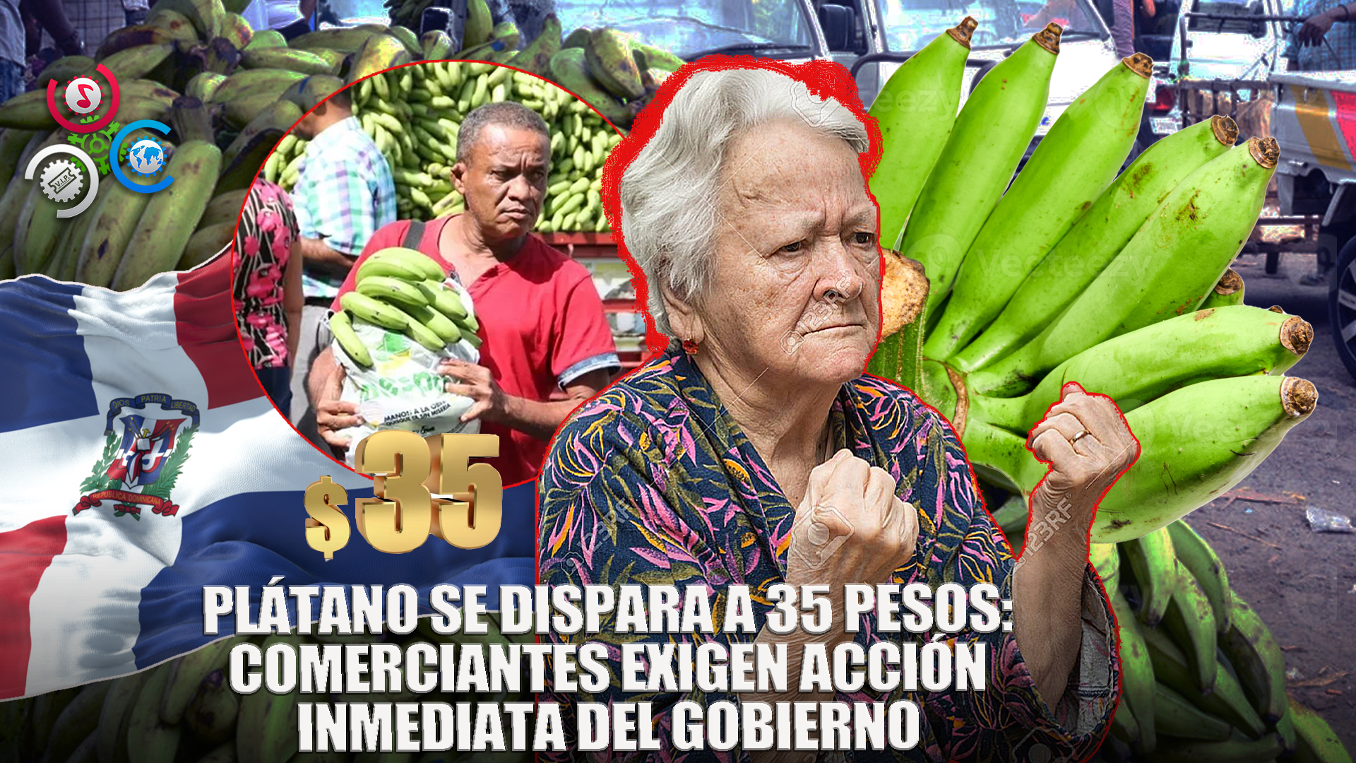 El Plátano Alcanza Hasta Los 35 Pesos Por Unidad, Piden Urgente Intervención Del Gobierno