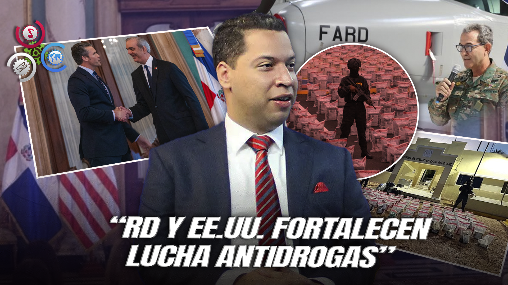 Jatzel Román: “Gracias A La Colaboración Entre RD Y EE.UU. Hemos Incautado Grandes Cantidades De Narcóticos”