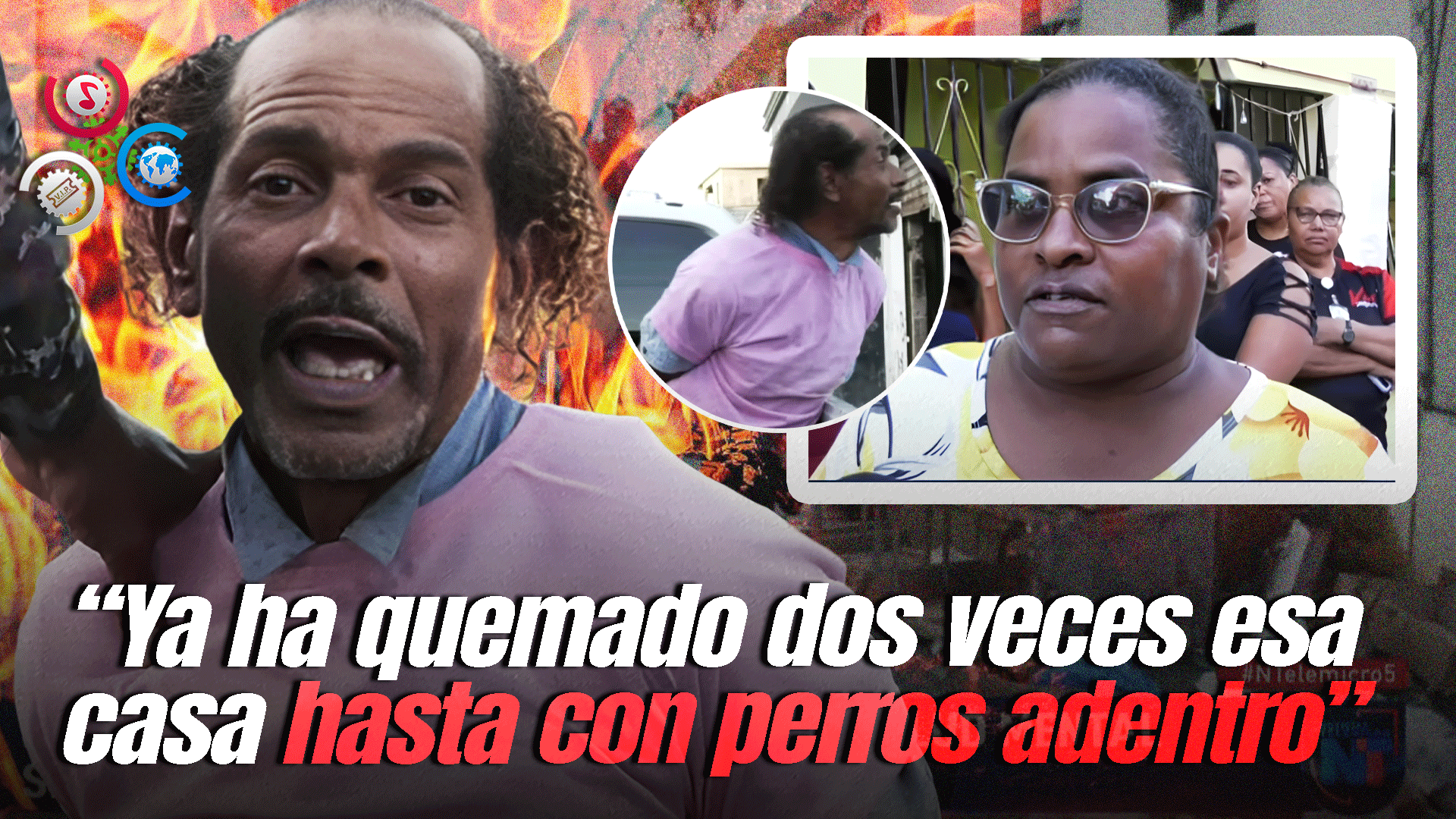 Hombre Con Aparentes Problemas Mentales Causa Estragos En Comunidad De La Toronja, SDE