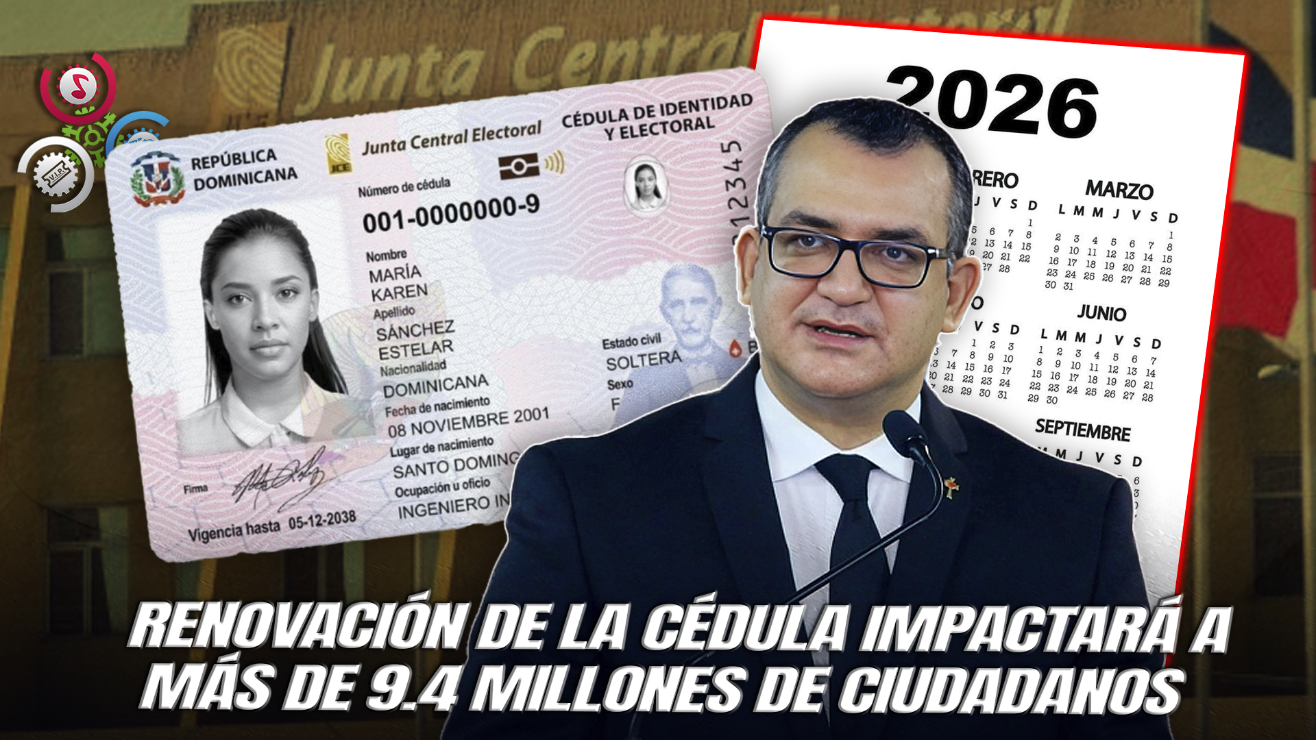JCE Iniciará Cambio De Cédula A Partir De Abril De 2026 Según Mes De Nacimiento