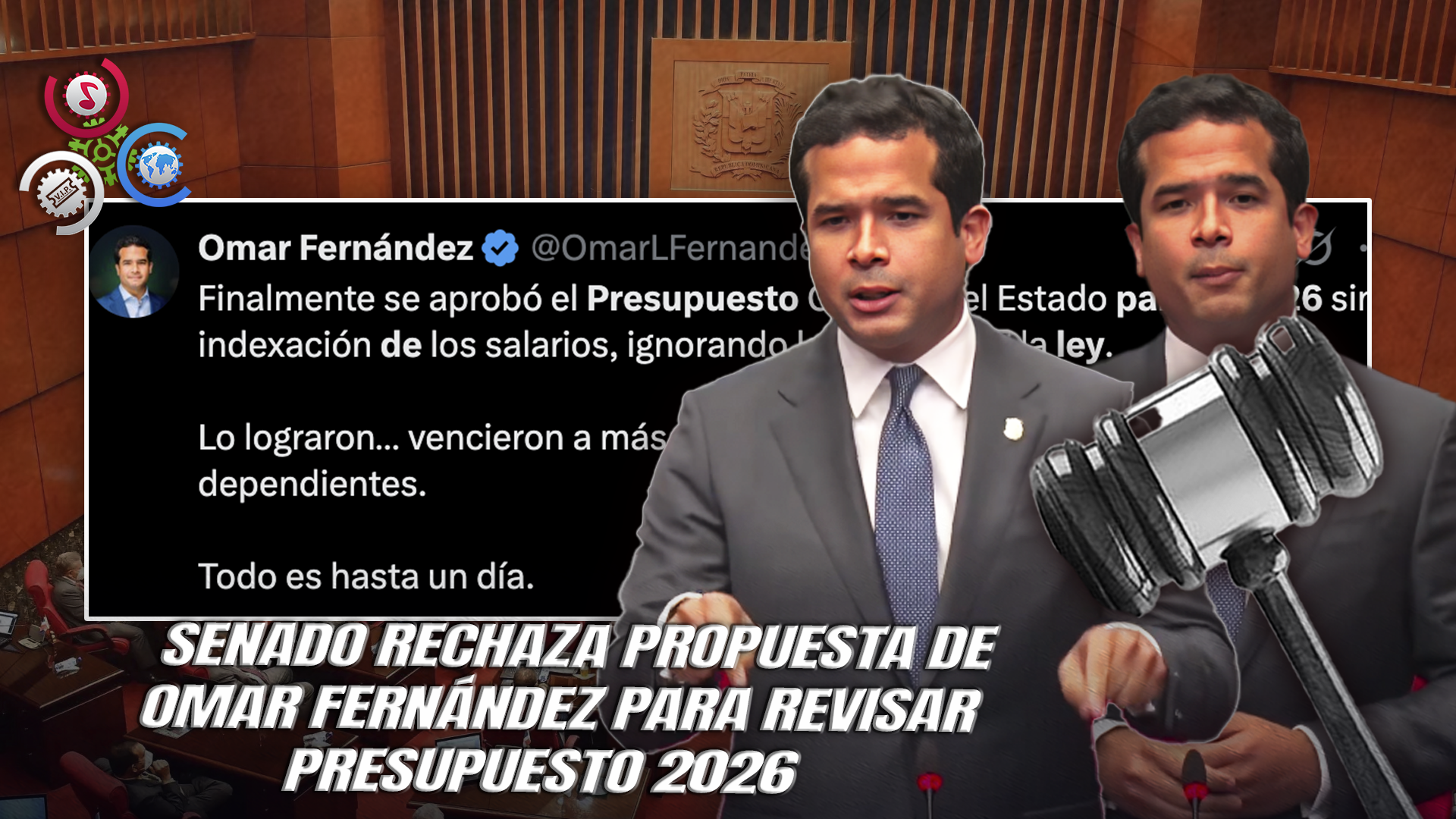 Omar Fernández Pide Eliminar Artículo Que Suspende Indexación Salarial, Pero Mayoría Oficialista Lo Bloquea