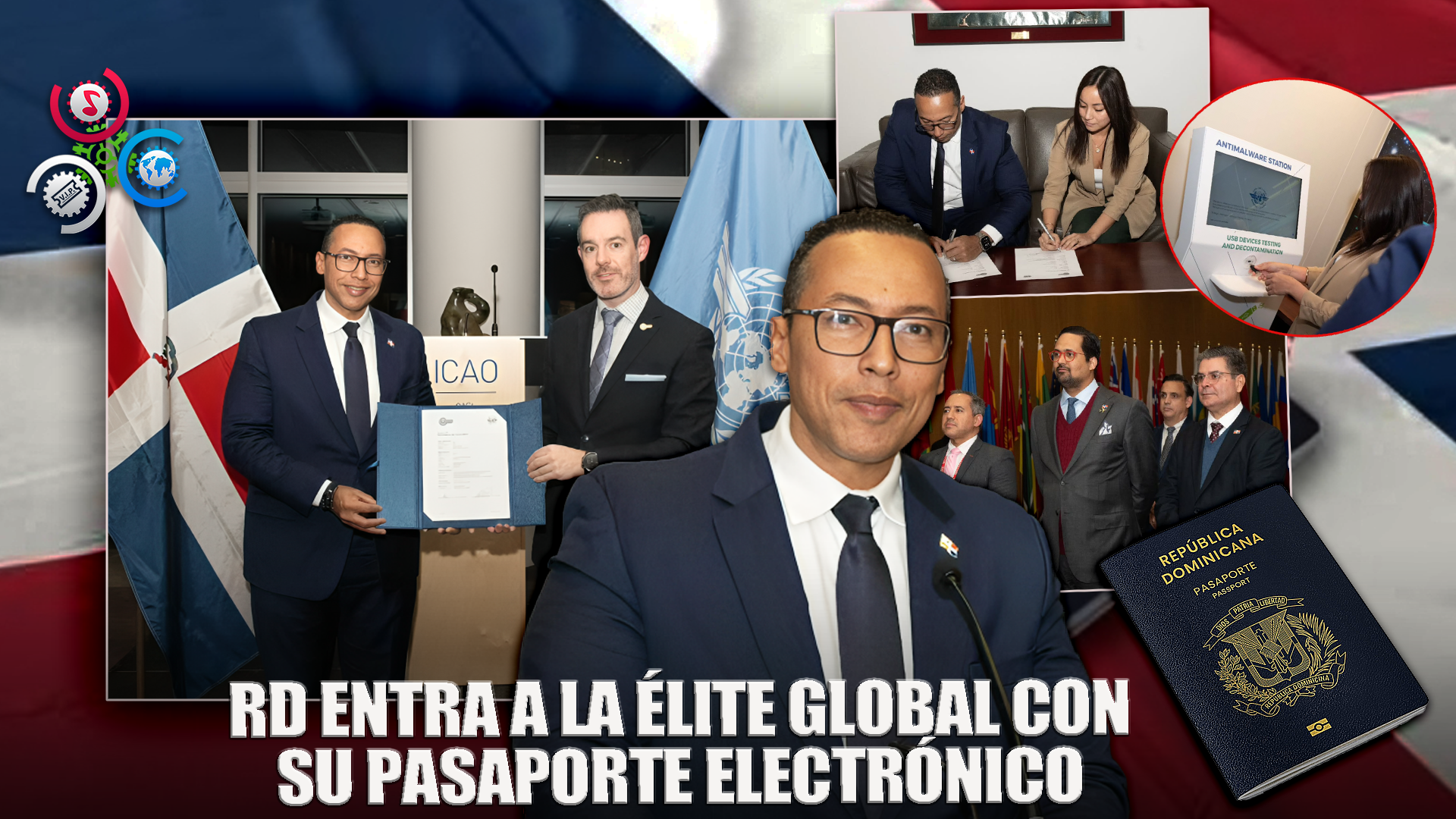 RD Da Salto Histórico: Pasaporte Electrónico Entra Al Sistema Global De Seguridad E Interoperabilidad