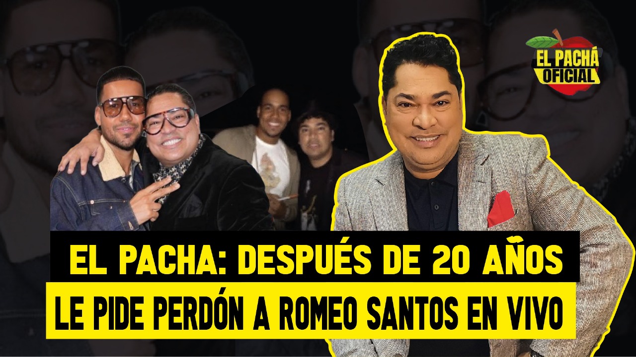 El Pacha: Después De 20 Años El Pide Perdón A Romeo Santos En Vivo