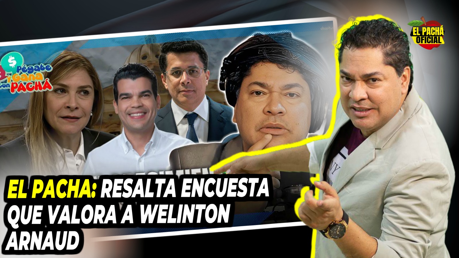 El Pacha: Resalta Encuesta Que Valora A Wellington Arnaud