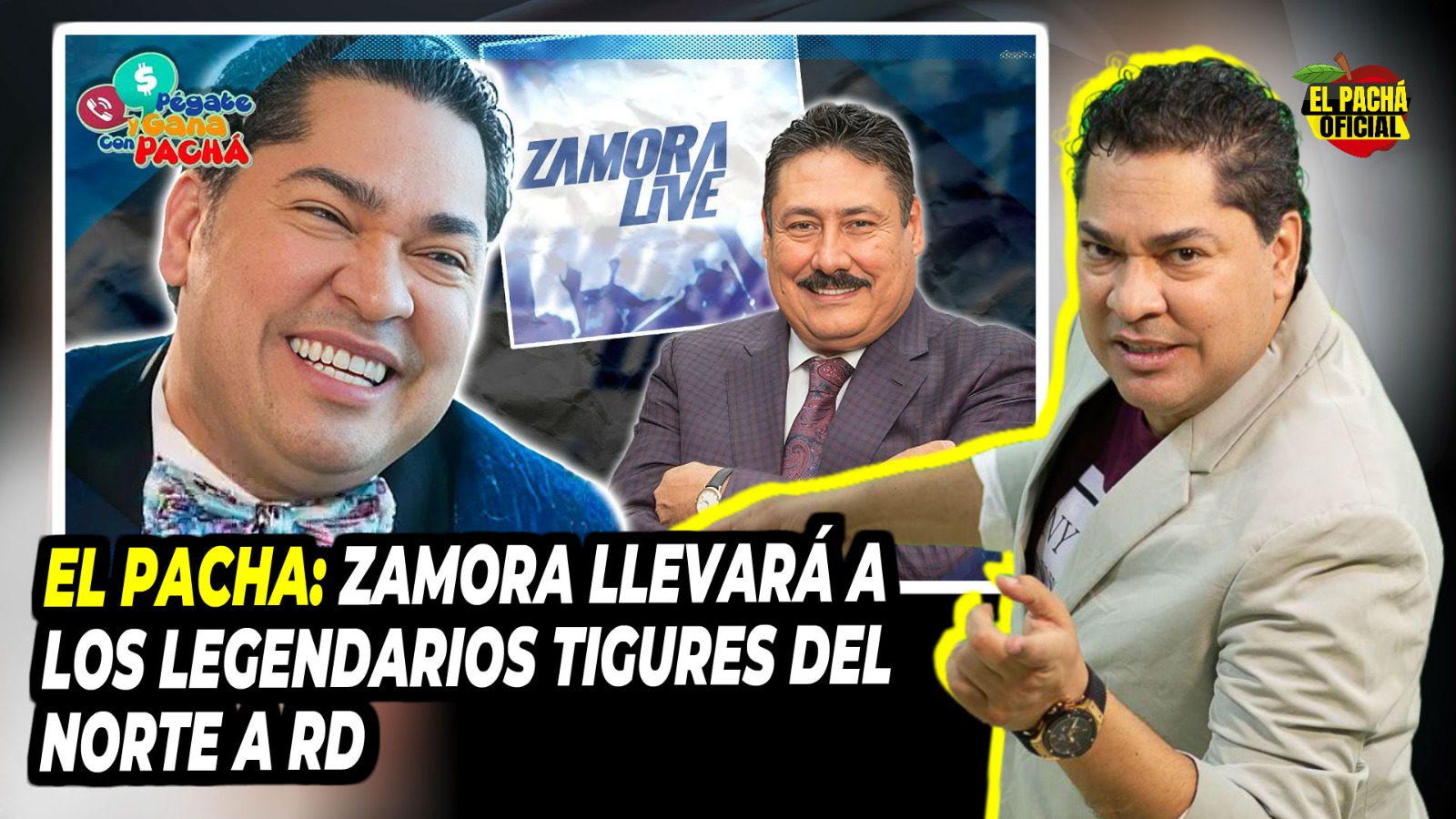 El Pacha: Zamora Llevará A Los Legendarios Tigueres Del Norte A Rd