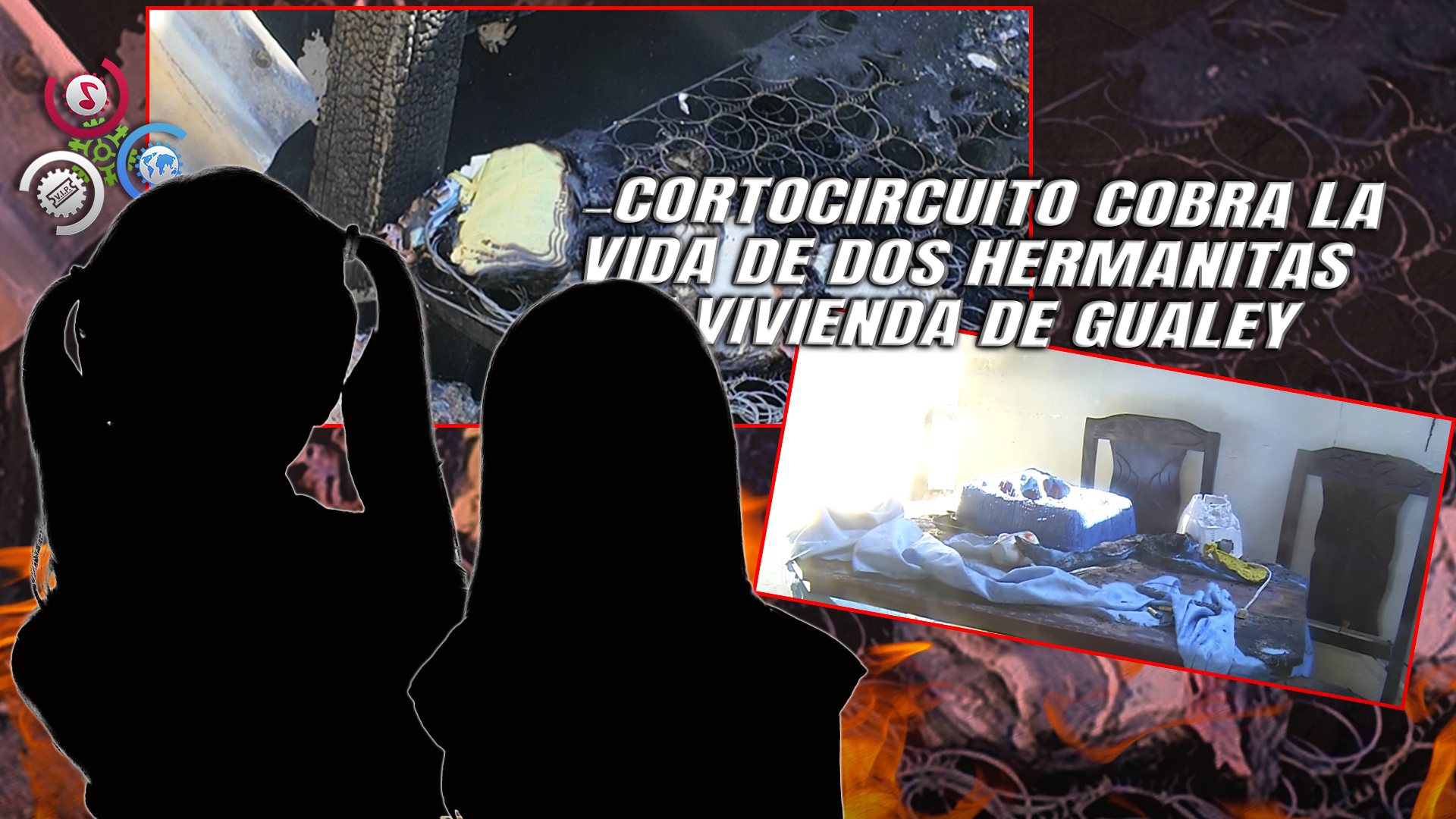 Tragedia En Gualey: Dos Niñas Mueren Calcinadas En Incendio Causado Por Un Cortocircuito