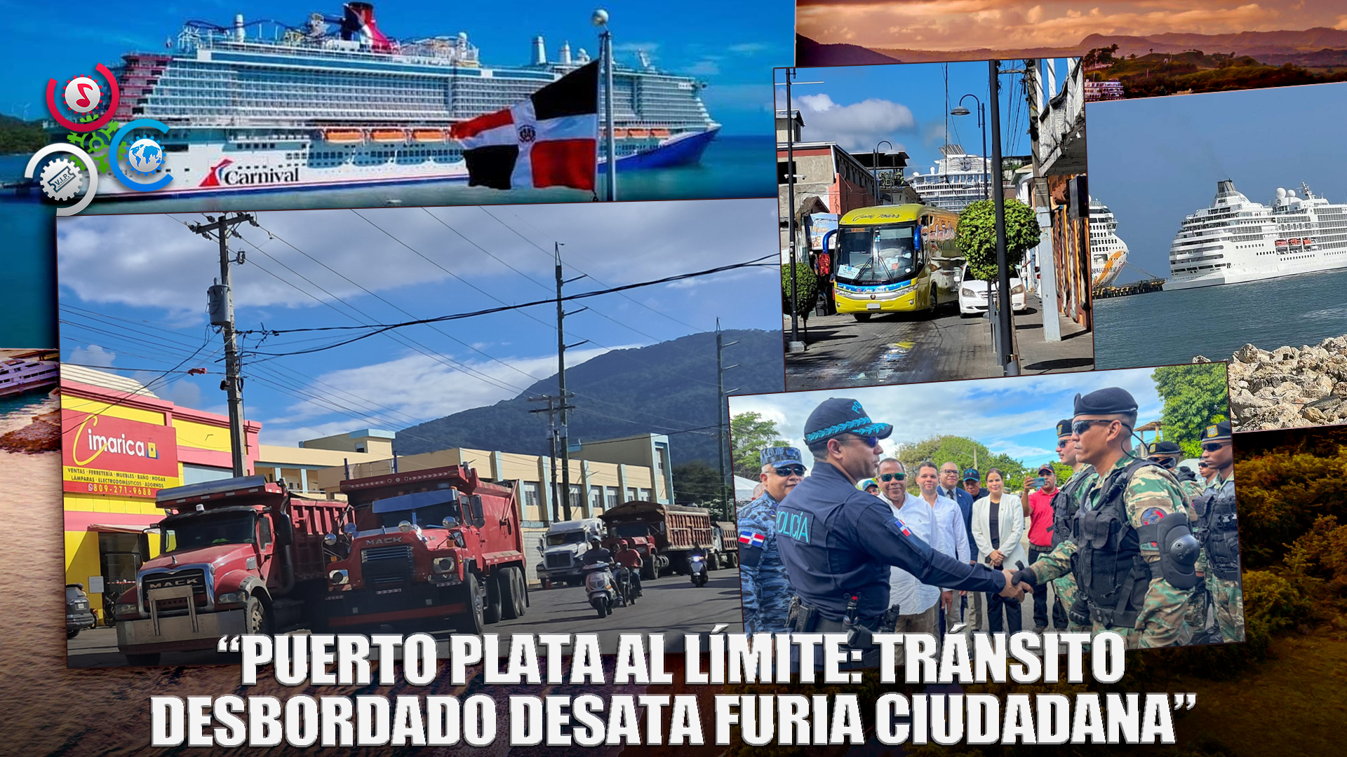 ¡Caos En Puerto Plata! Ciudadanos Exigen Acción Inmediata Ante Descontrol Del Tránsito