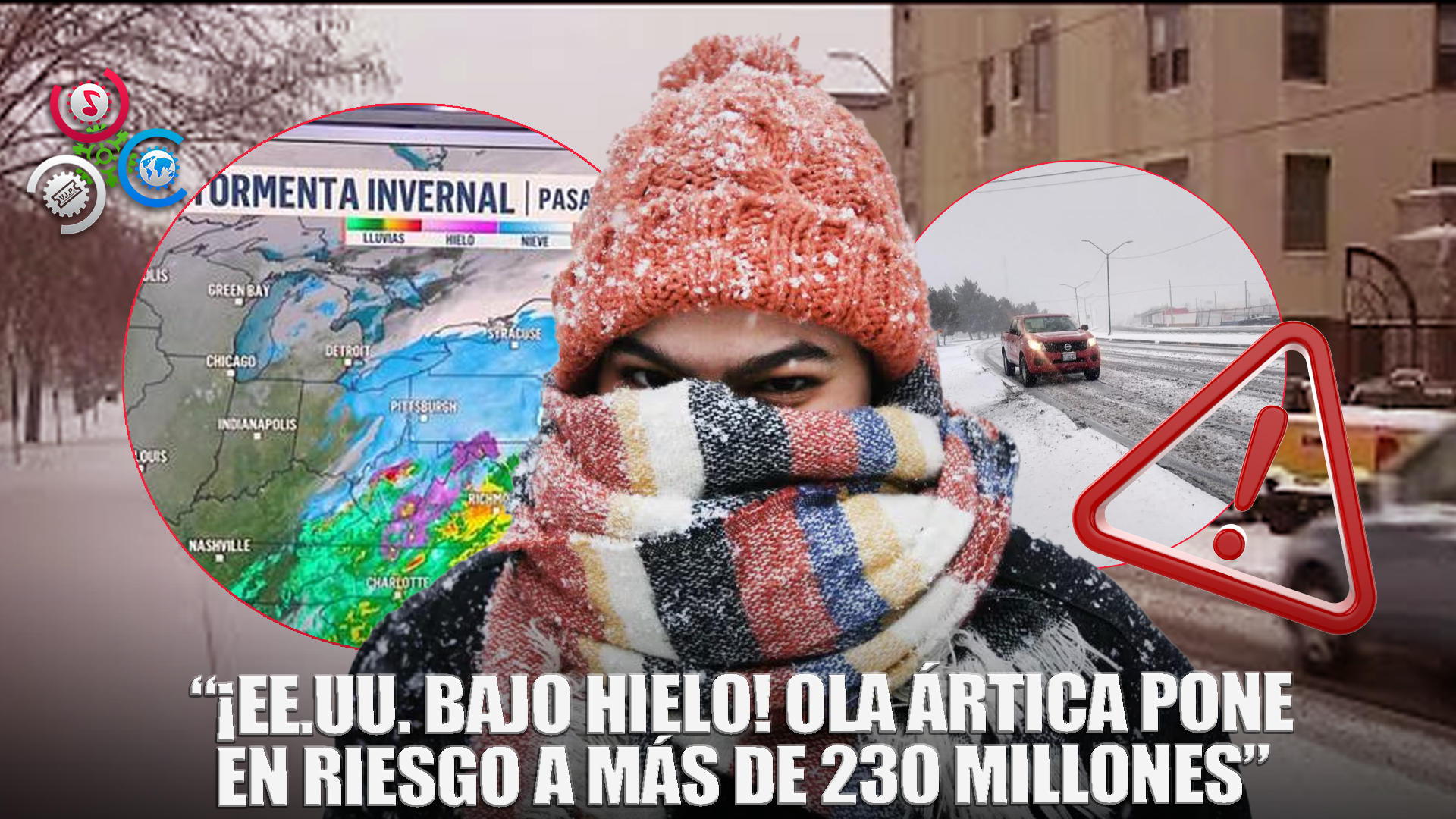 “¡Frío Histórico! Más De 230 Millones Bajo Alerta Por Temperaturas Casi Congelantes”