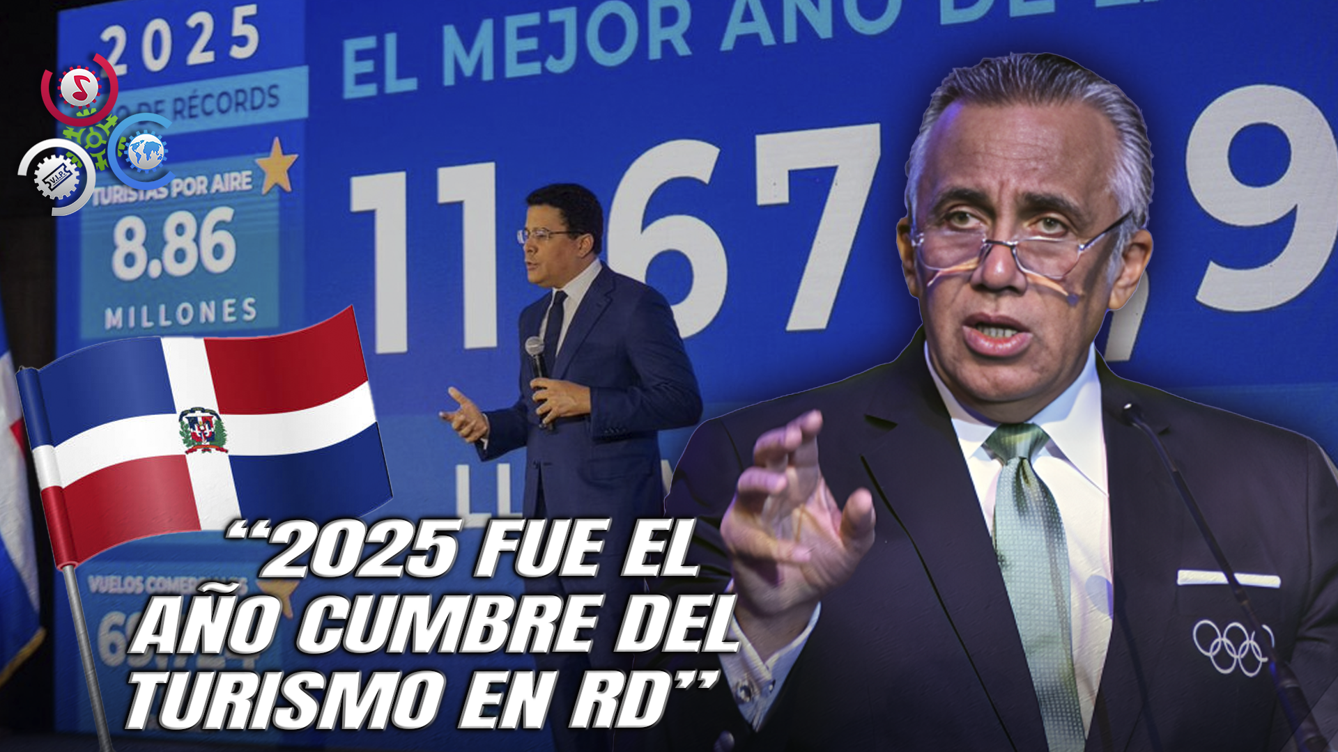 Luisín Mejía Resalta Informe De Collado: 2025, El Año Más Exitoso Para El Turismo Nacional