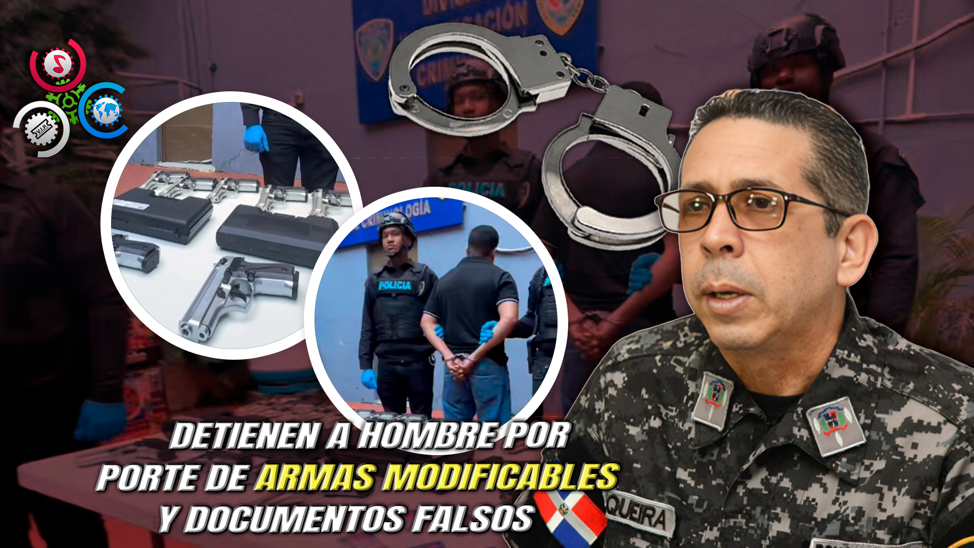 Apresan En Distrito Nacional A Individuo Con 21 Armas De Fuego Catalogadas Como “traumáticas”