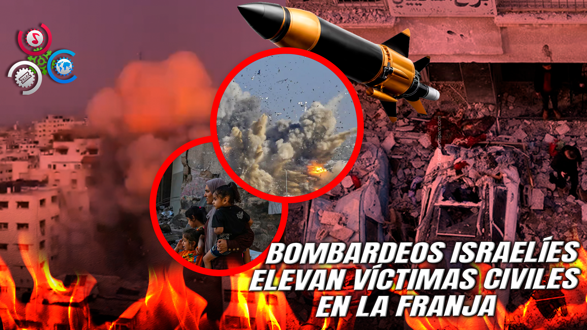 Ataques Aéreos En Gaza Dejan Al Menos 22 Muertos A Horas De La Reapertura Parcial Del Paso De Rafah