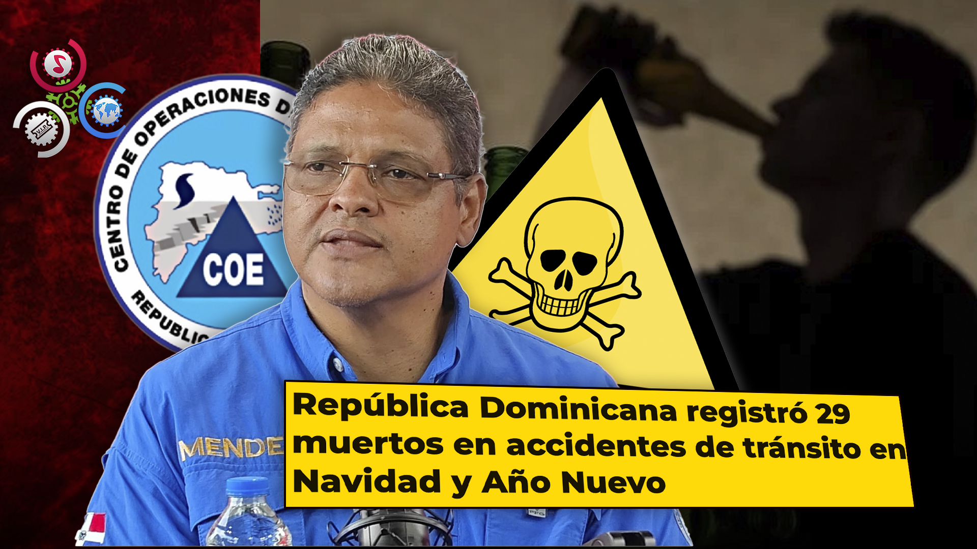 COE Registra 29 Muertes En Navidad Y Casi 800 Intoxicaciones