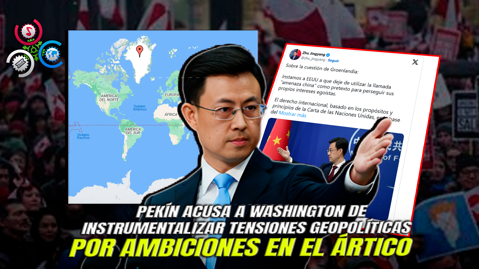 China Pide A EE. UU. Dejar De Usar La “amenaza China” Para Justificar Su Interés En Groenlandia