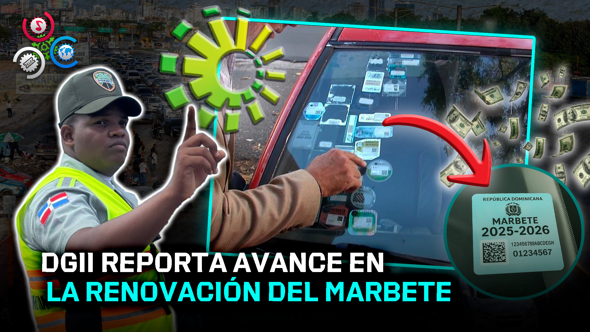 DGII Reporta Avance En La Renovación Del Marbete