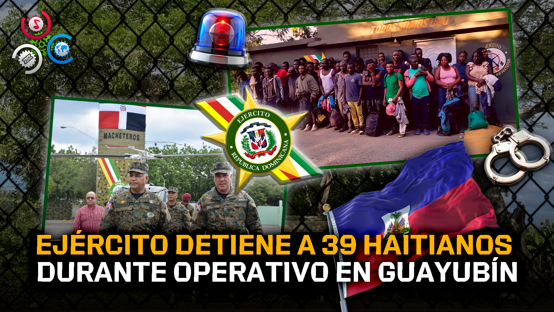 ERD Detiene A 39 Haitianos Indocumentados En Guayubín