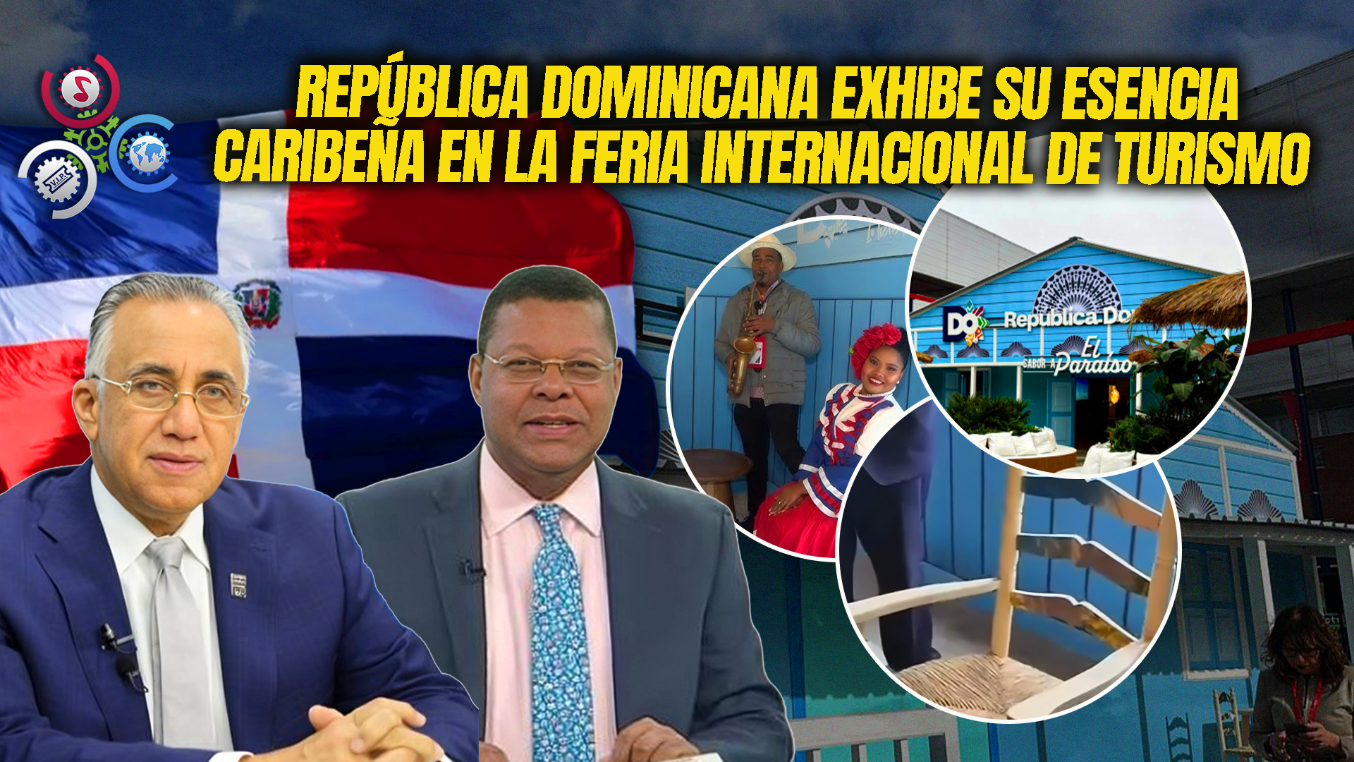 Luisin Mejía Y Dany Alcántara Presentan El Interior De “La Casita Dominicana” En Fitur 2026