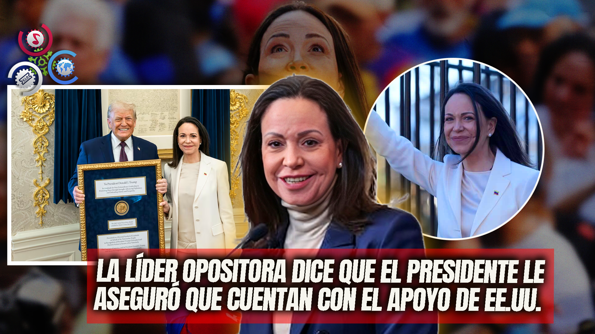 María Corina Machado: “Yo No Vine A Buscar Nada, Vine A Llevar Un Mensaje A Los Venezolanos De Parte De Los EE.UU.”