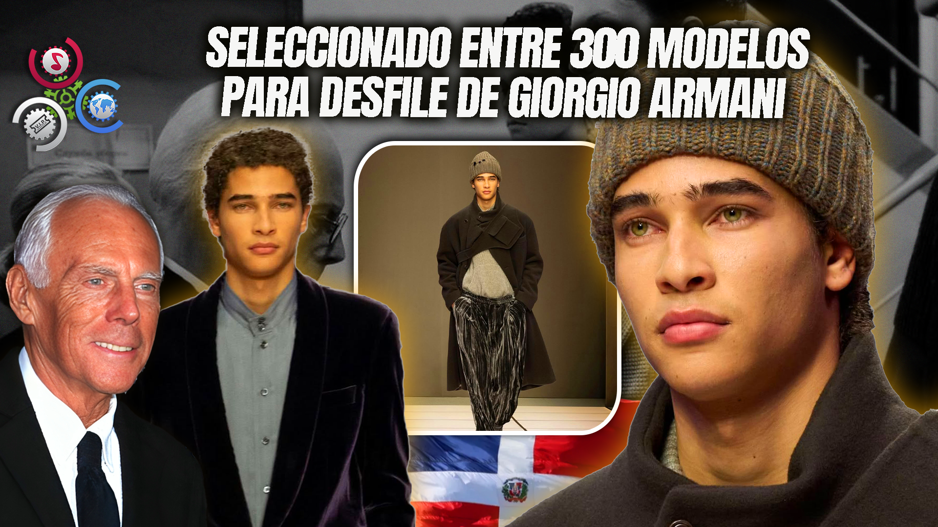 Modelo Dominicano Juanel Hernández Es Seleccionado Entre 300 Modelos Para Desfile De Armani En Milán