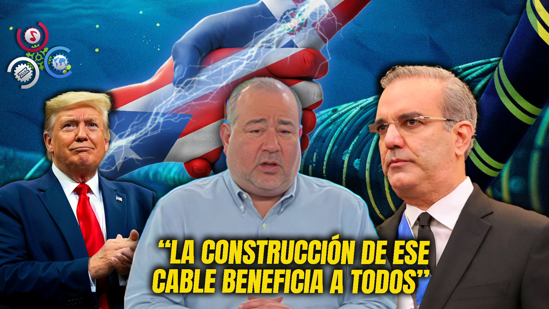 “Nos Beneficia A Todos”: Trump Autoriza Construcción De Un Cable Que Uniría Eléctricamente A RD Y PR