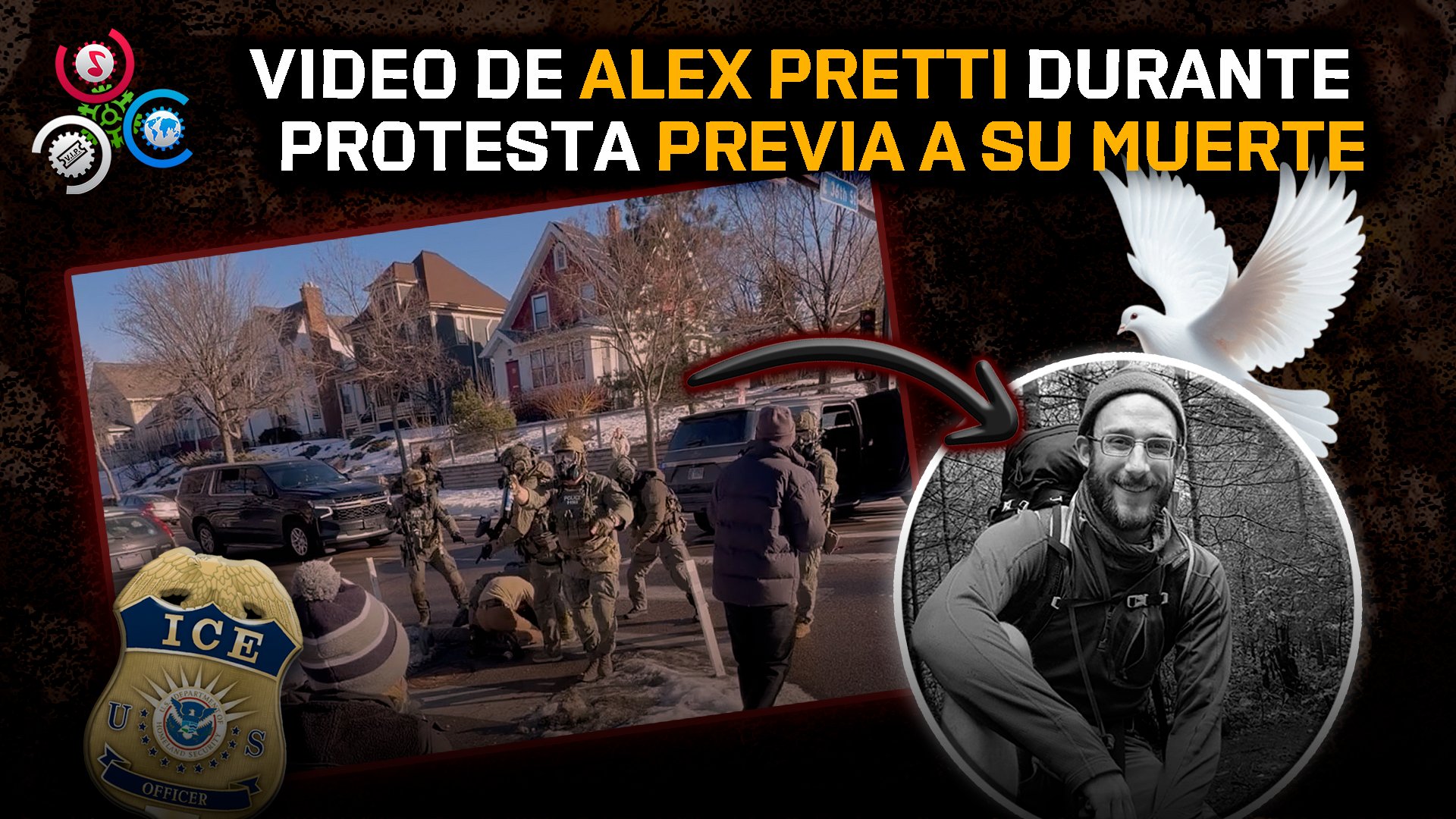 Sale A La Luz Video De Alex Pretti Durante Protesta Previa A Su Muerte