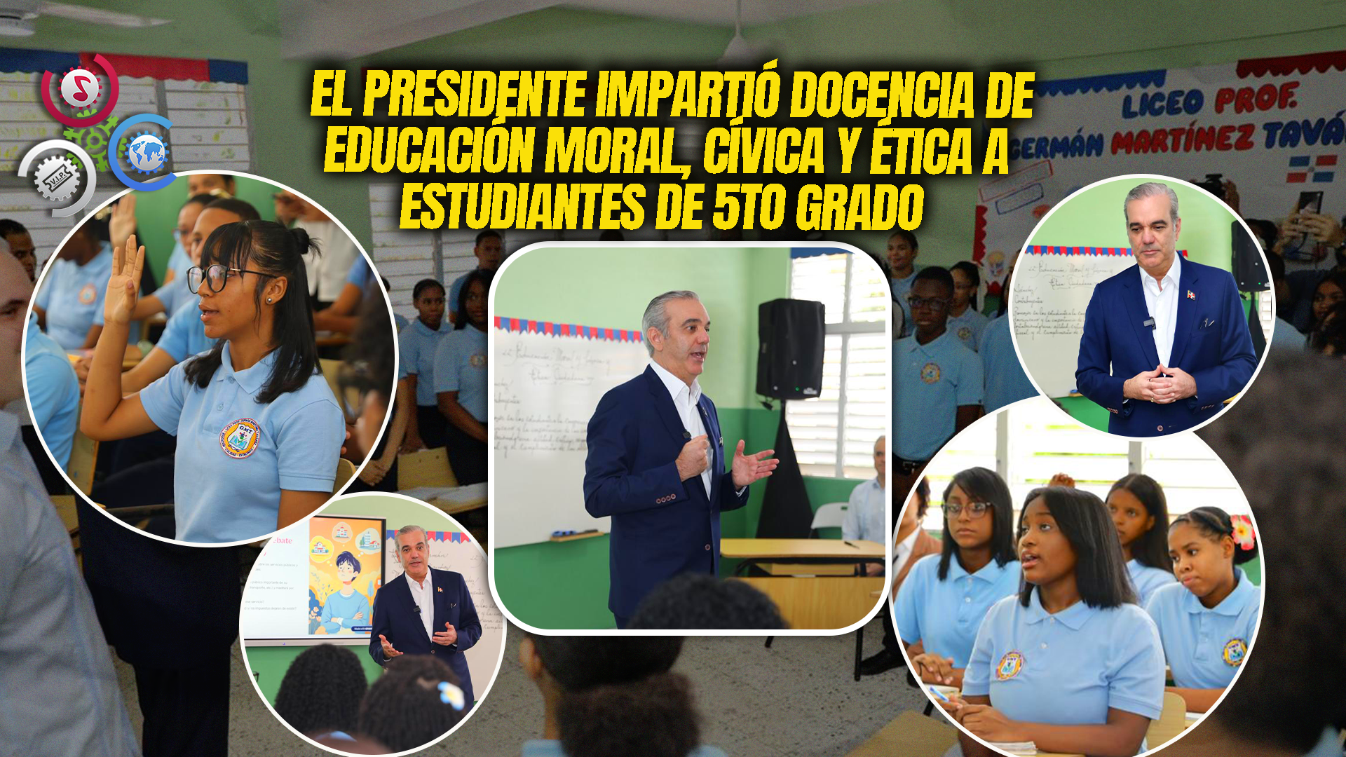 Presidente Abinader Da Seguimiento A La Docencia De Educación Moral, Cívica Y Ética Ciudadana