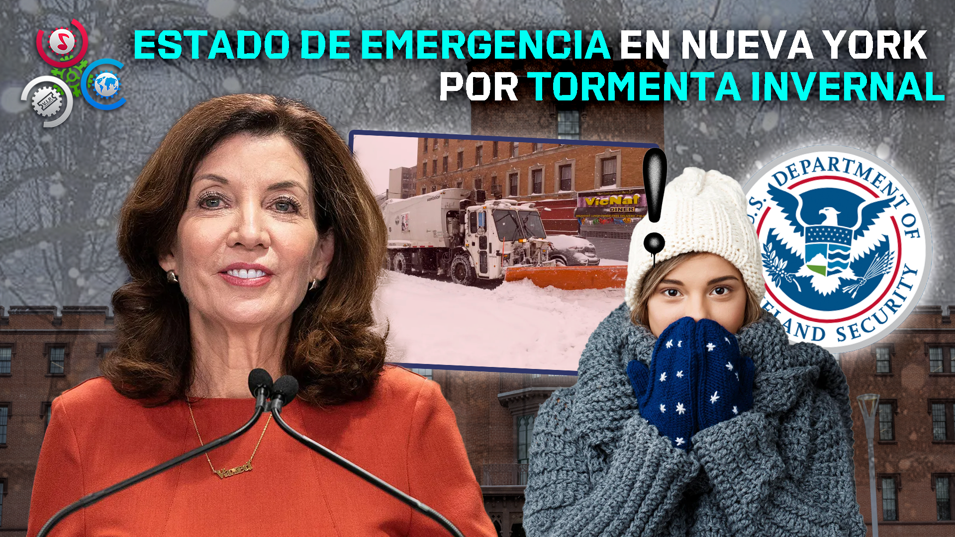 Nueva York Declara Estado De Emergencia Por Fuerte Tormenta Invernal