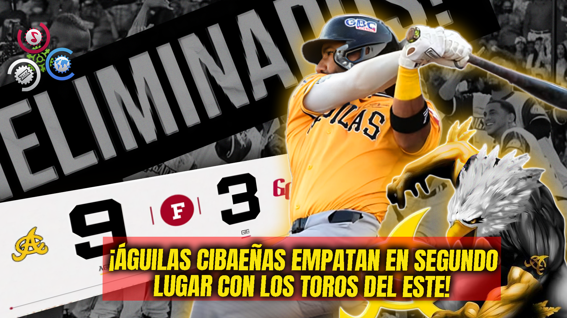 ¡RECOJAN!: Águilas Cibaeñas Derrotan 9-3 A Los Gigantes Y Los Dejan Eliminados Del Round Robin