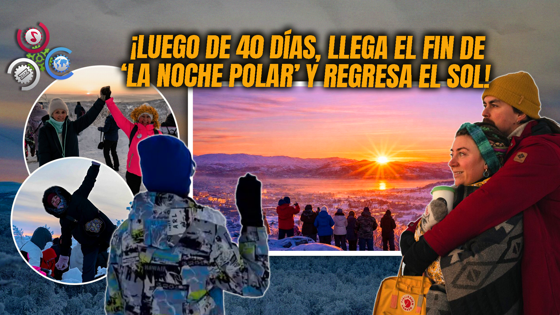 ¡Regresa La Luz Al Ártico Ruso!: Habitantes Celebran El Primer Amanecer Tras 40 Días Sin Sol