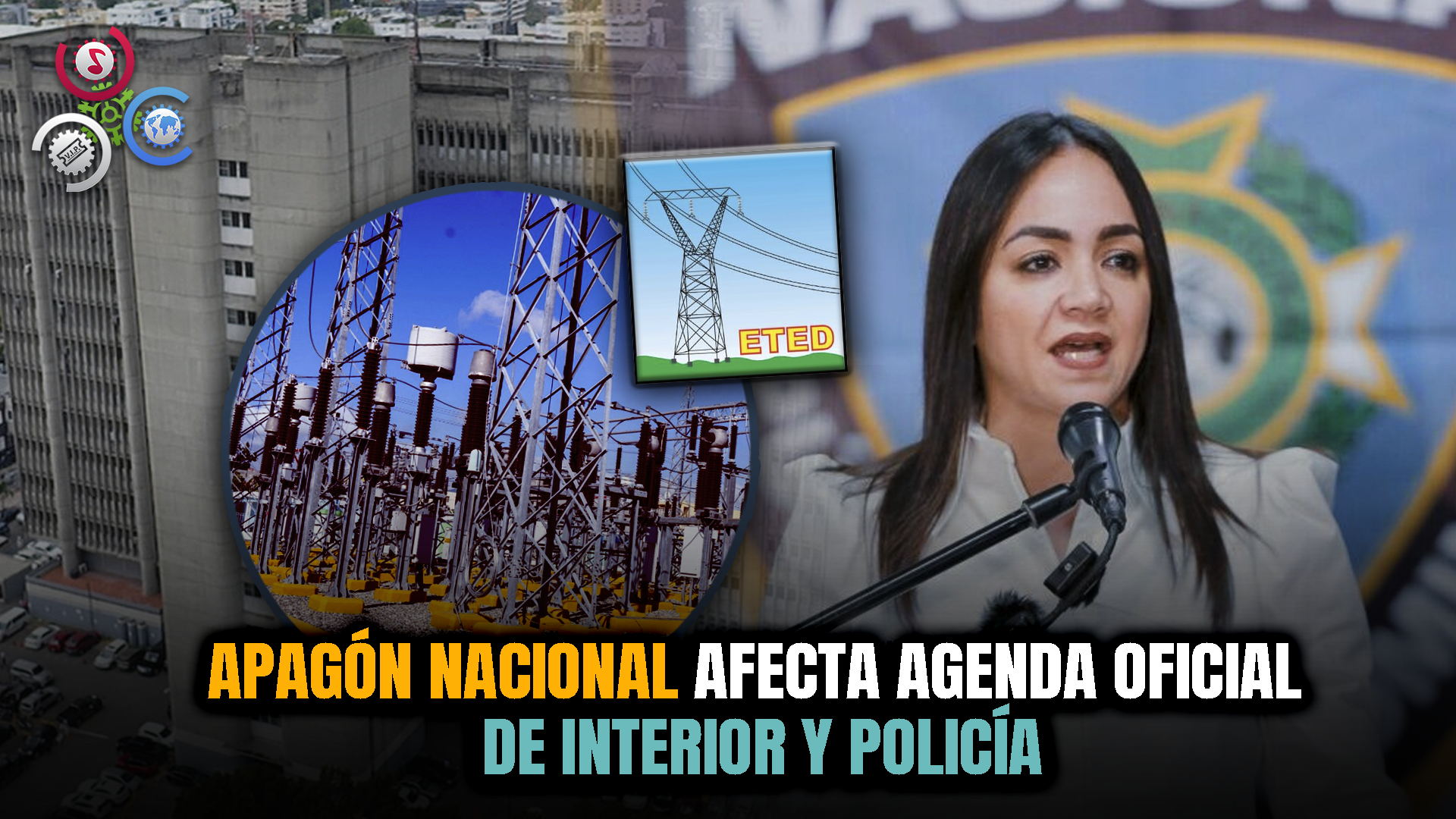 Apagón Masivo Suspende Rueda De Prensa Policial