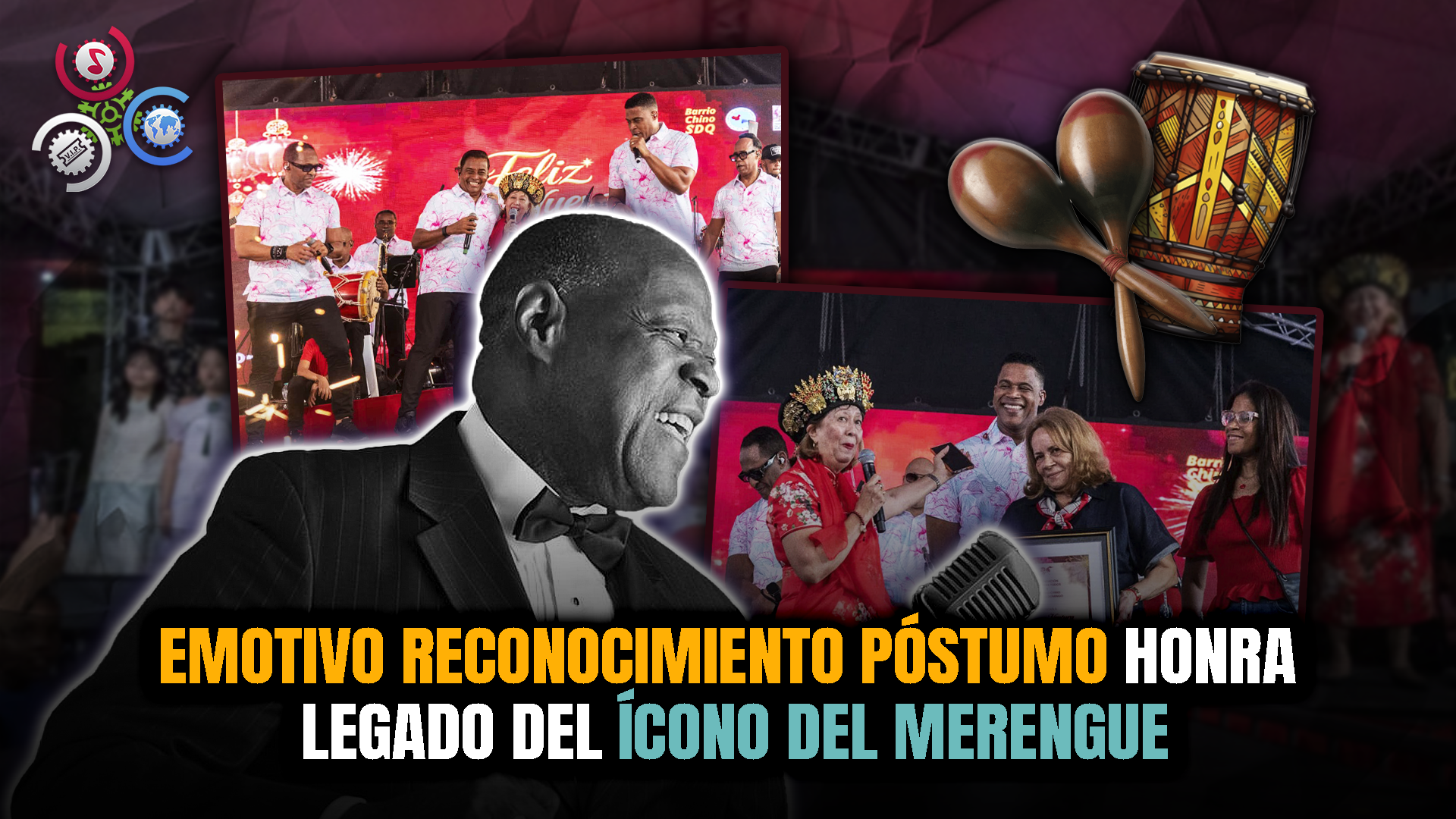 Barrio Chino Honra A Johnny Ventura En Año Nuevo Chino