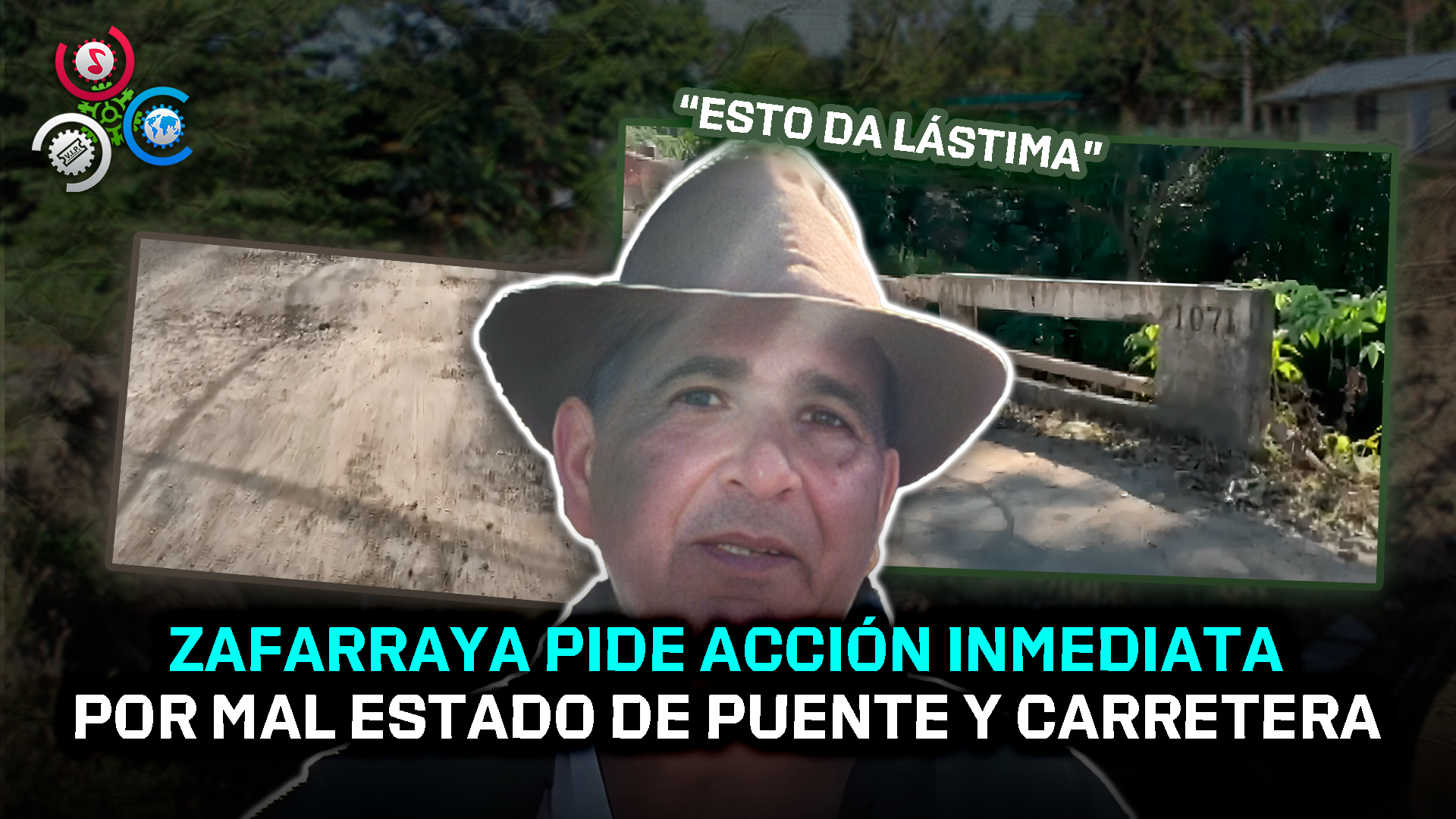 Comunitarios Reclaman Reparación Urgente De Puente Y Carretera En Zafarraya, Moca