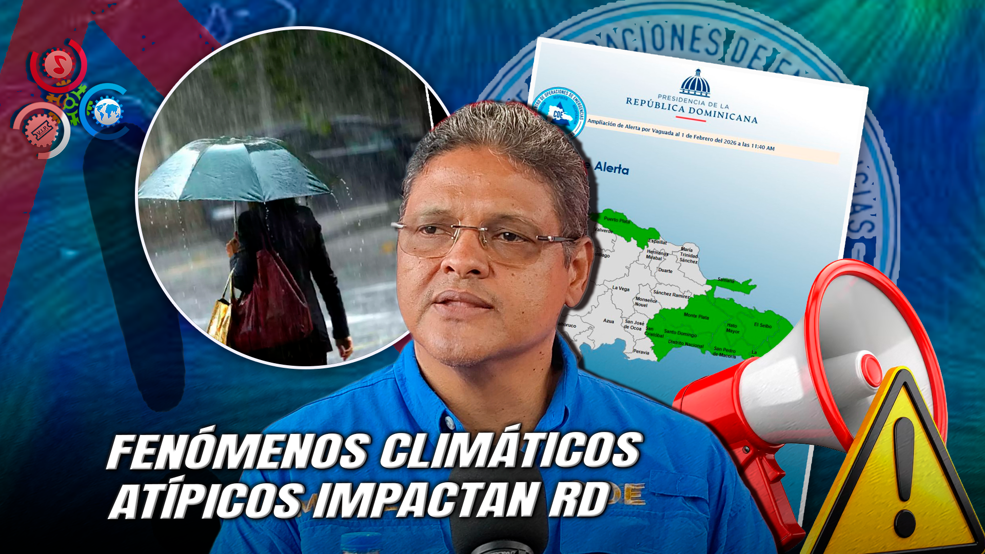 Incrementan Alerta Verde A 11 Provincias Por Frente Frío Y Vaguada Que Provocan Temperaturas Inusuales En RD