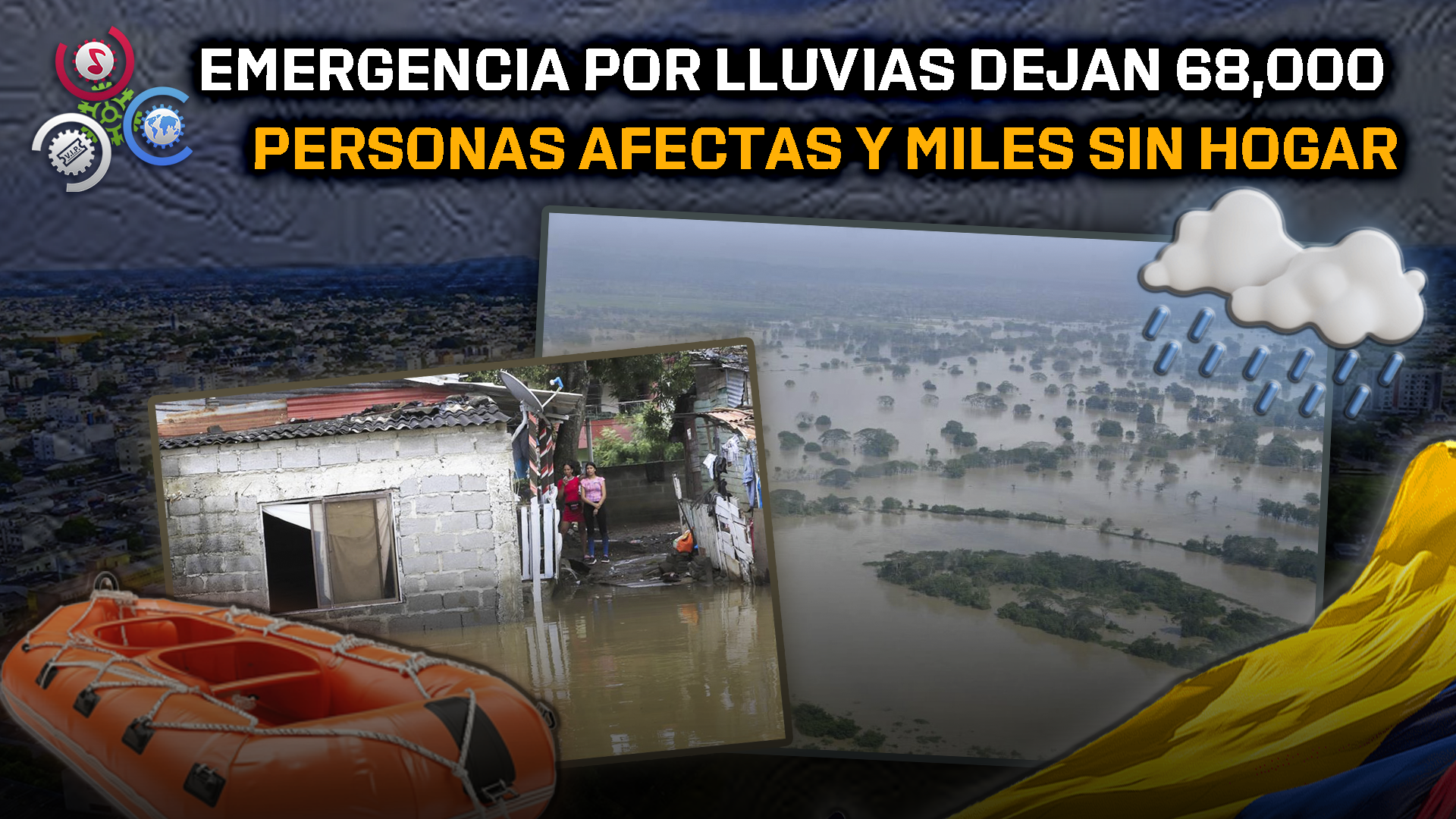 Lluvias En Colombia Golpean Con Fuerza A Córdoba Y Dejan Miles Sin Hogar