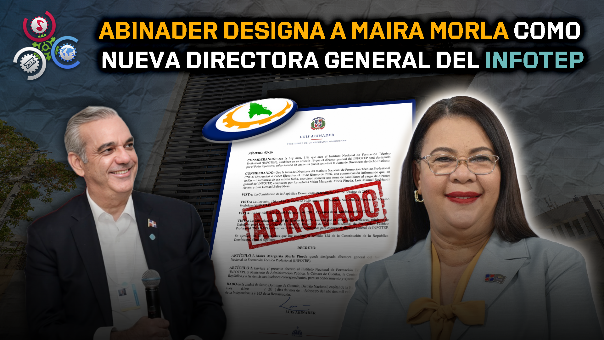 Maira Morla Es Designada Nueva Directora Del INFOTEP Por El Presidente Luis Abinader