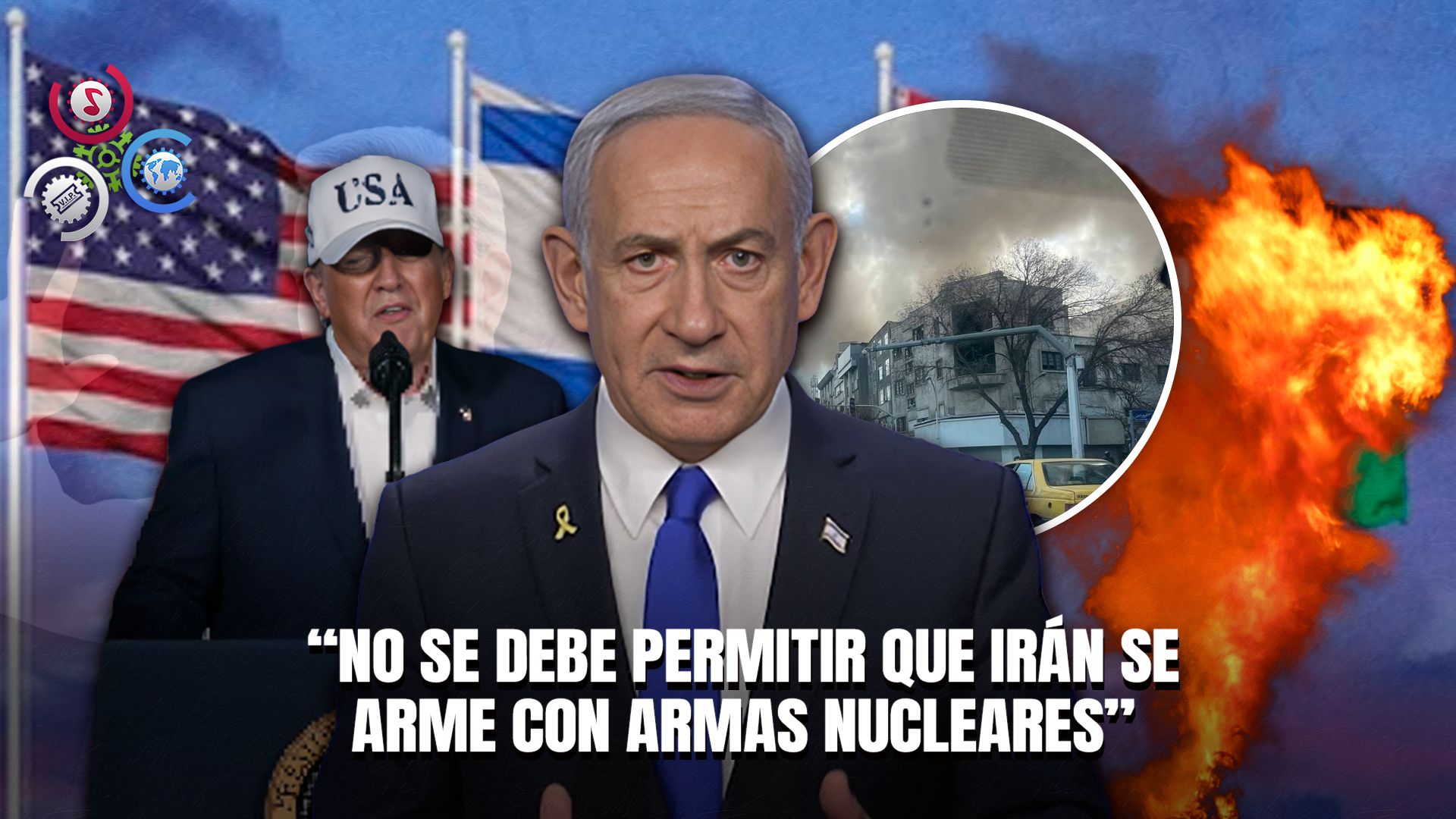 Netanyahu Agradece A Donald Trump Por Su Respaldo En Operación Militar Contra Irán